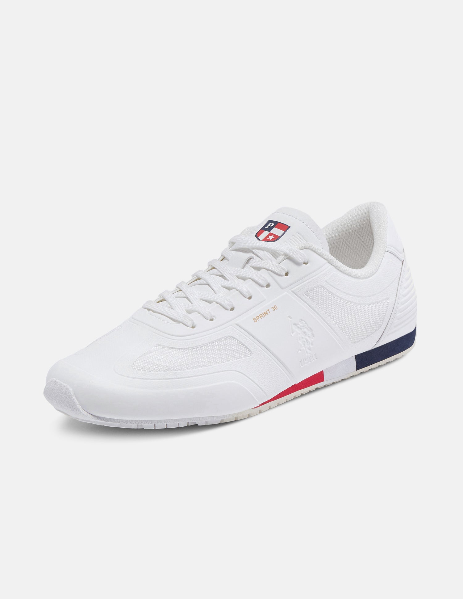 Sprint 30 Lace-Ups Sneakers White - U.S. Polo Assn. India | Large