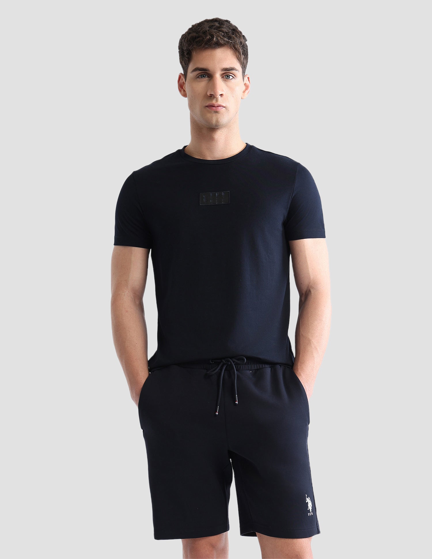 Solid Slim Fit Active T-Shirt Navy - U.S. POLO ASSN. | Large