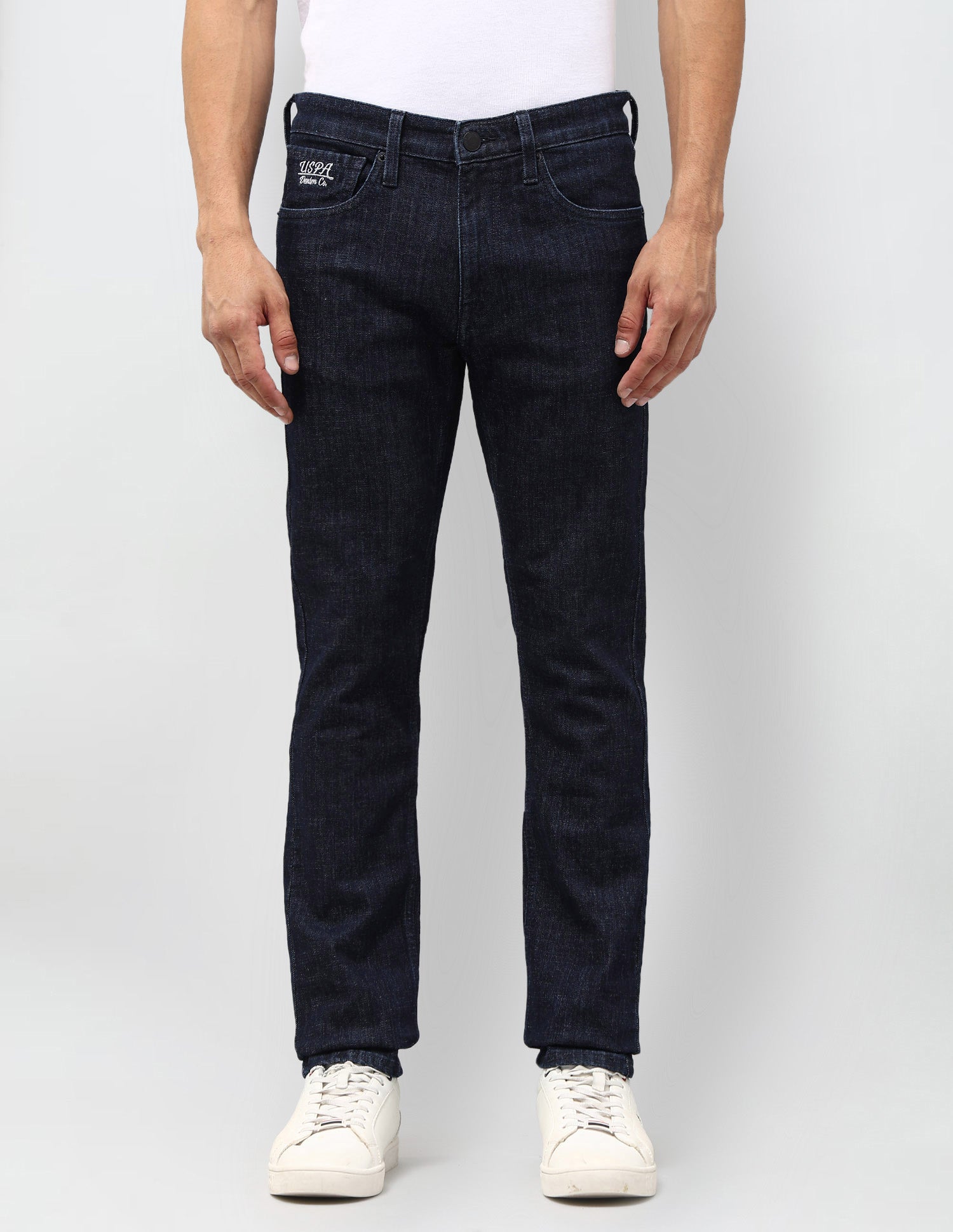 Regallo Skinny Fit Blue Jeans Indigo - U.S. Polo Assn. India | Large