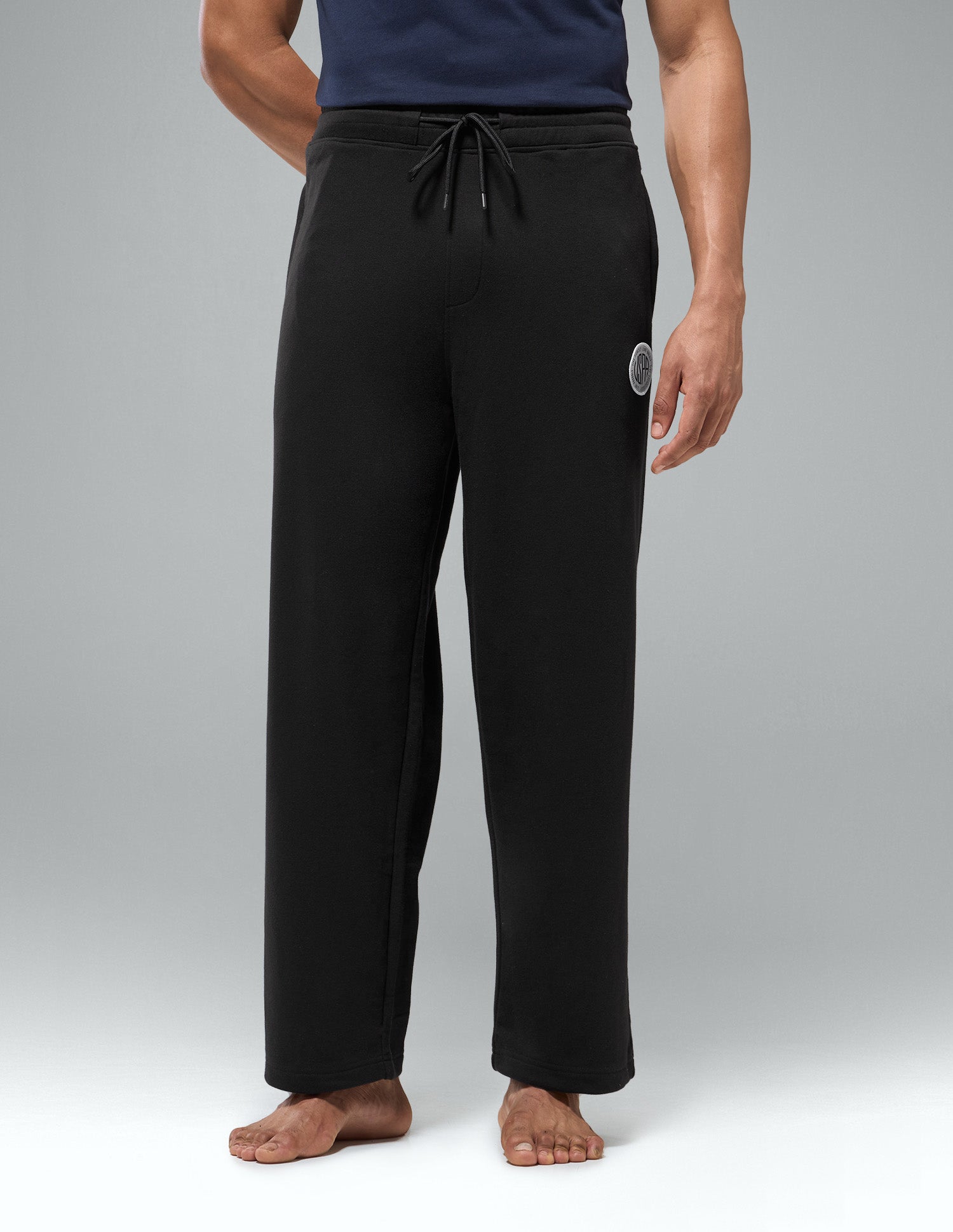 Mid Rise Relaxed Fit OR011 Track Pants Black - U.S. Polo Assn. India | Large