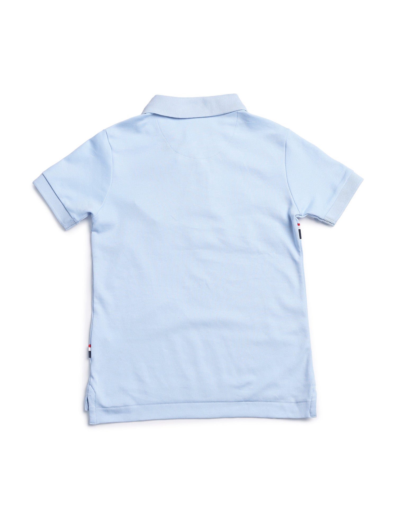 Boys Regular Fit Horizontal Striped Polo Shirt Blue - U.S. POLO ASSN. | Large