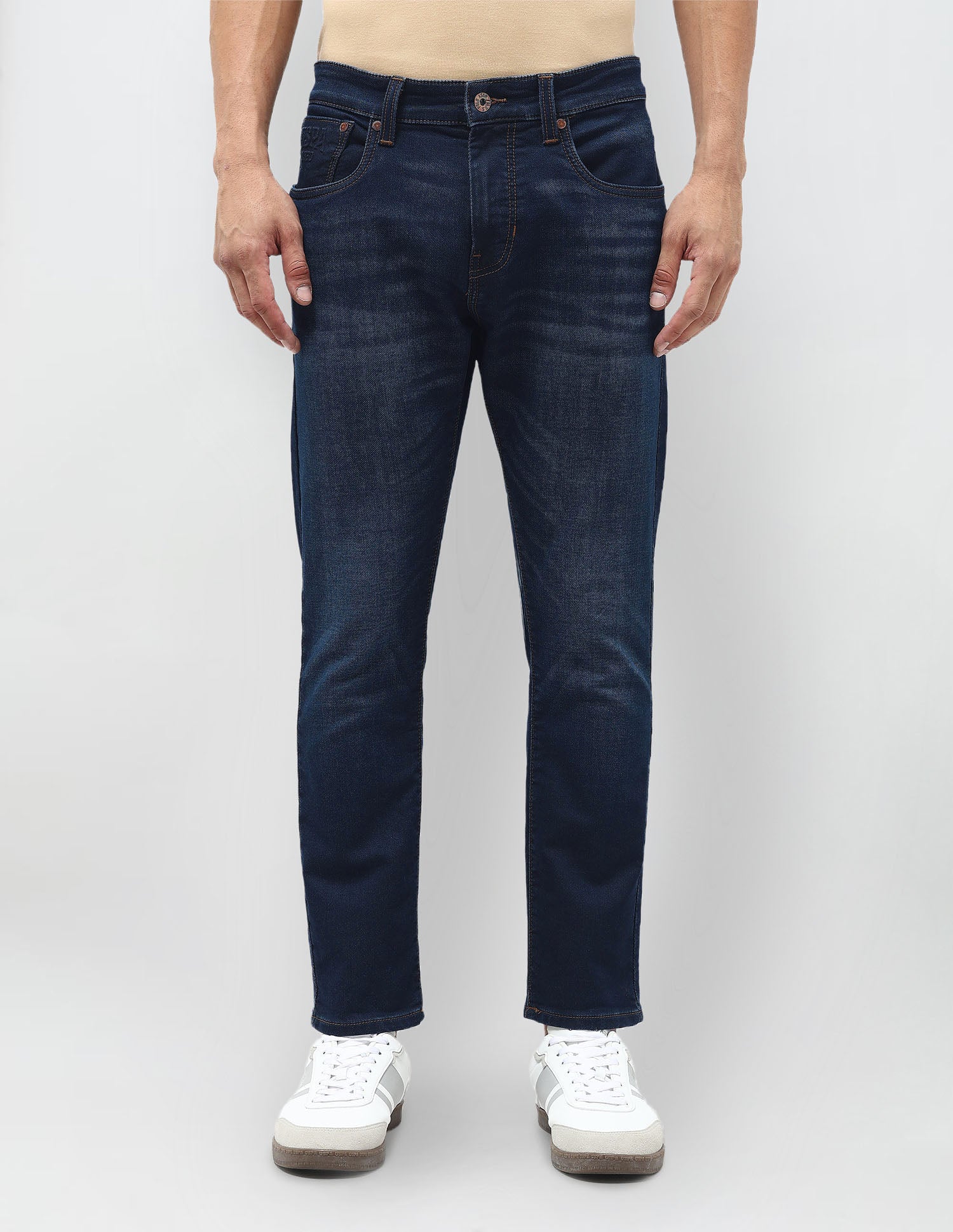 Henry Tapered Fit Blue Jeans Dark Blue - U.S. POLO ASSN. | Large