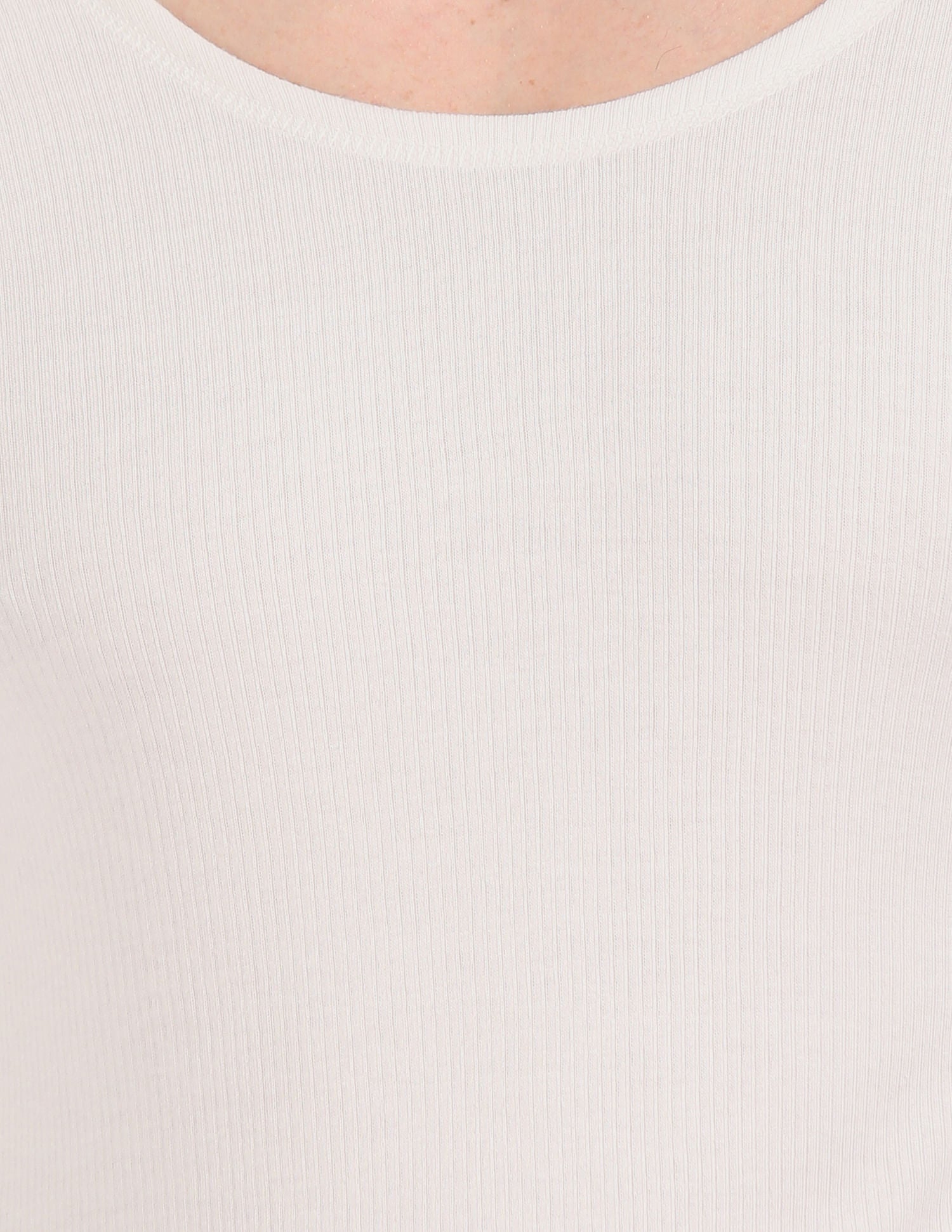 Slim Fit Solid I652 Thermal T-Shirt - Pack Of 1 Ecru - U.S. POLO ASSN. | Large