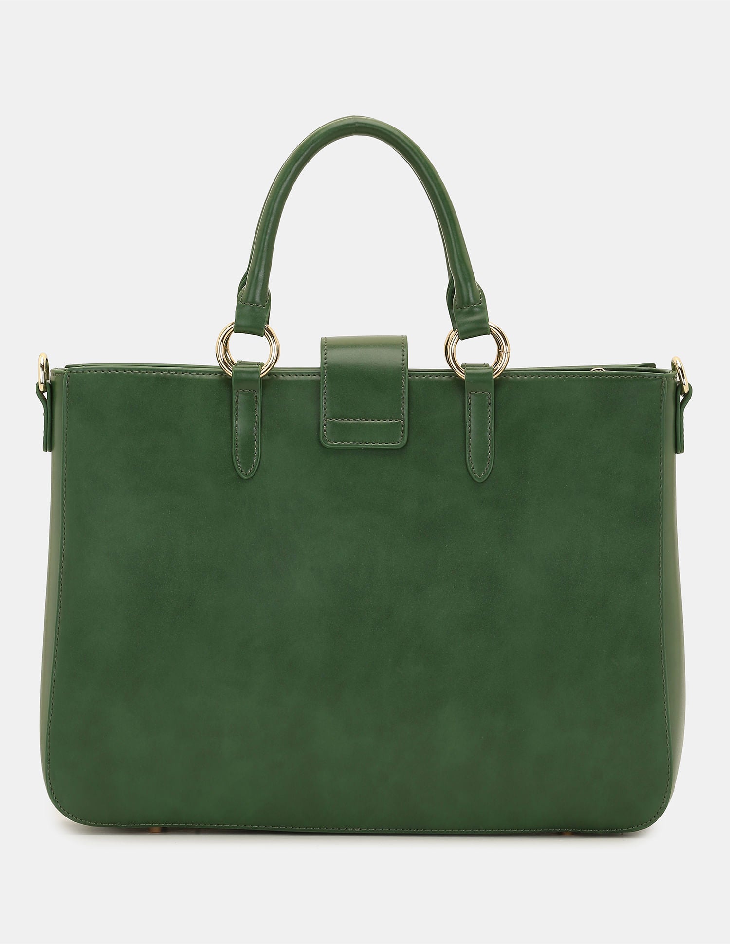 Women Bianca Tote Bag with Two Handles Green - U.S. POLO ASSN. | Large