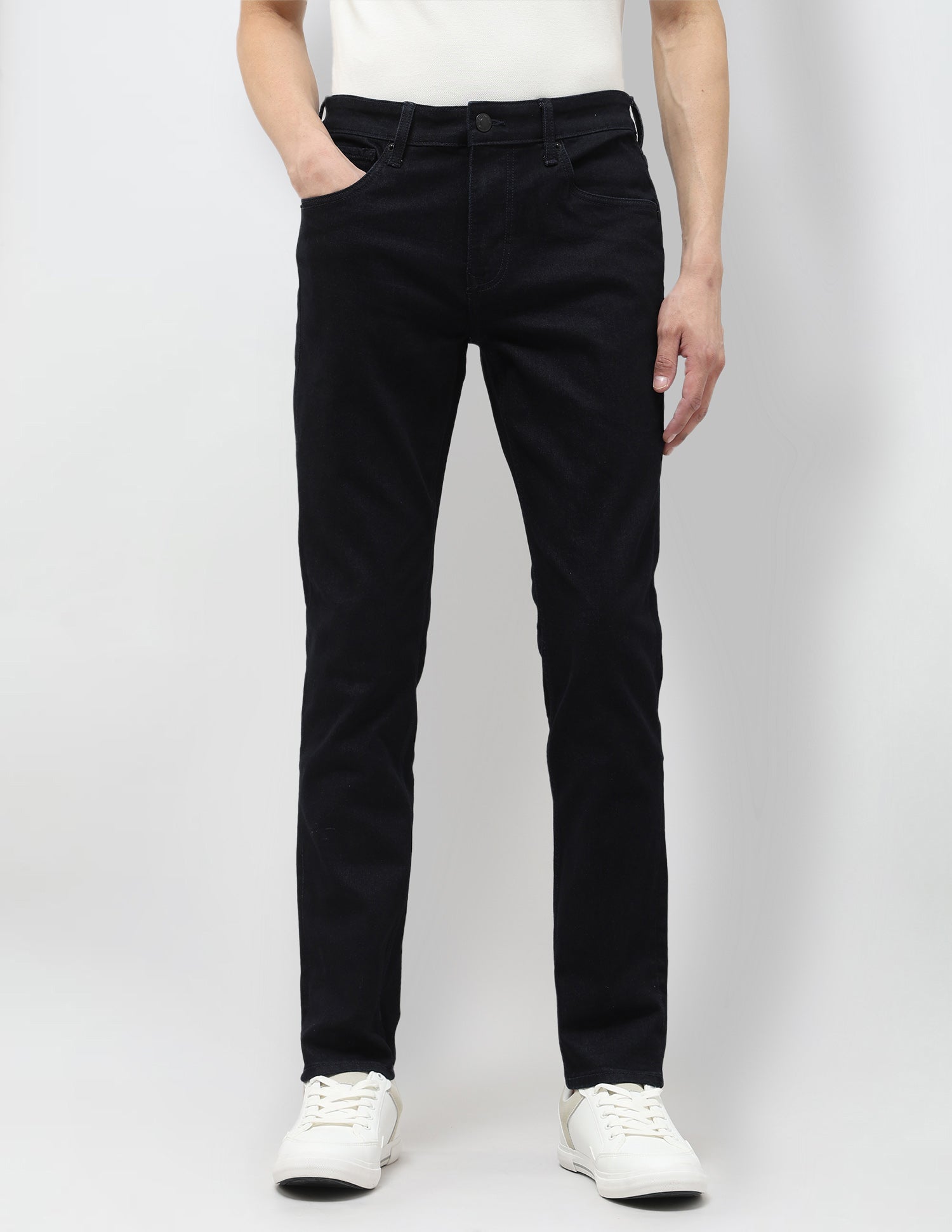 Brandon Slim Tapered Fit Blue Jeans Dark Indigo - U.S. POLO ASSN. | Large