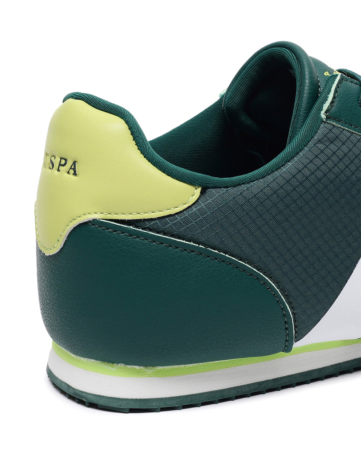 Panelled Brand Stripe Nemsy Sneakers Teal - U.S. Polo Assn. India | Large