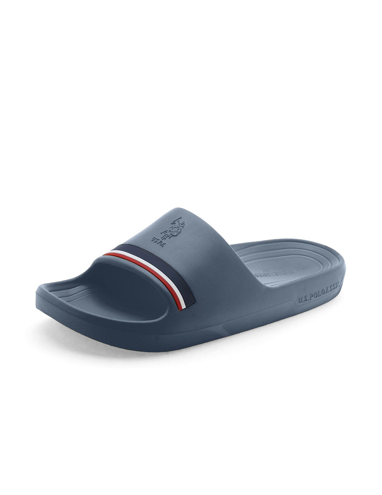 Men Easton 2.0 Navy Foam Walk Sliders Blue - U.S. POLO ASSN. | Large