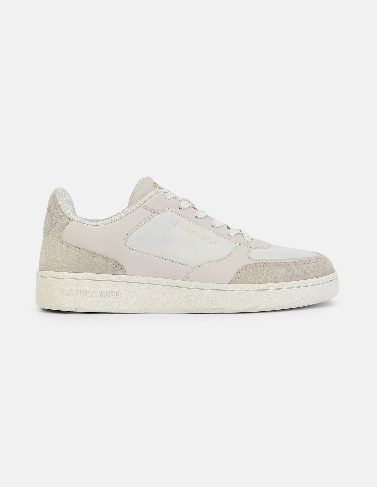 Colour Blocked Reina Sneakers Beige - U.S. Polo Assn. India | Large