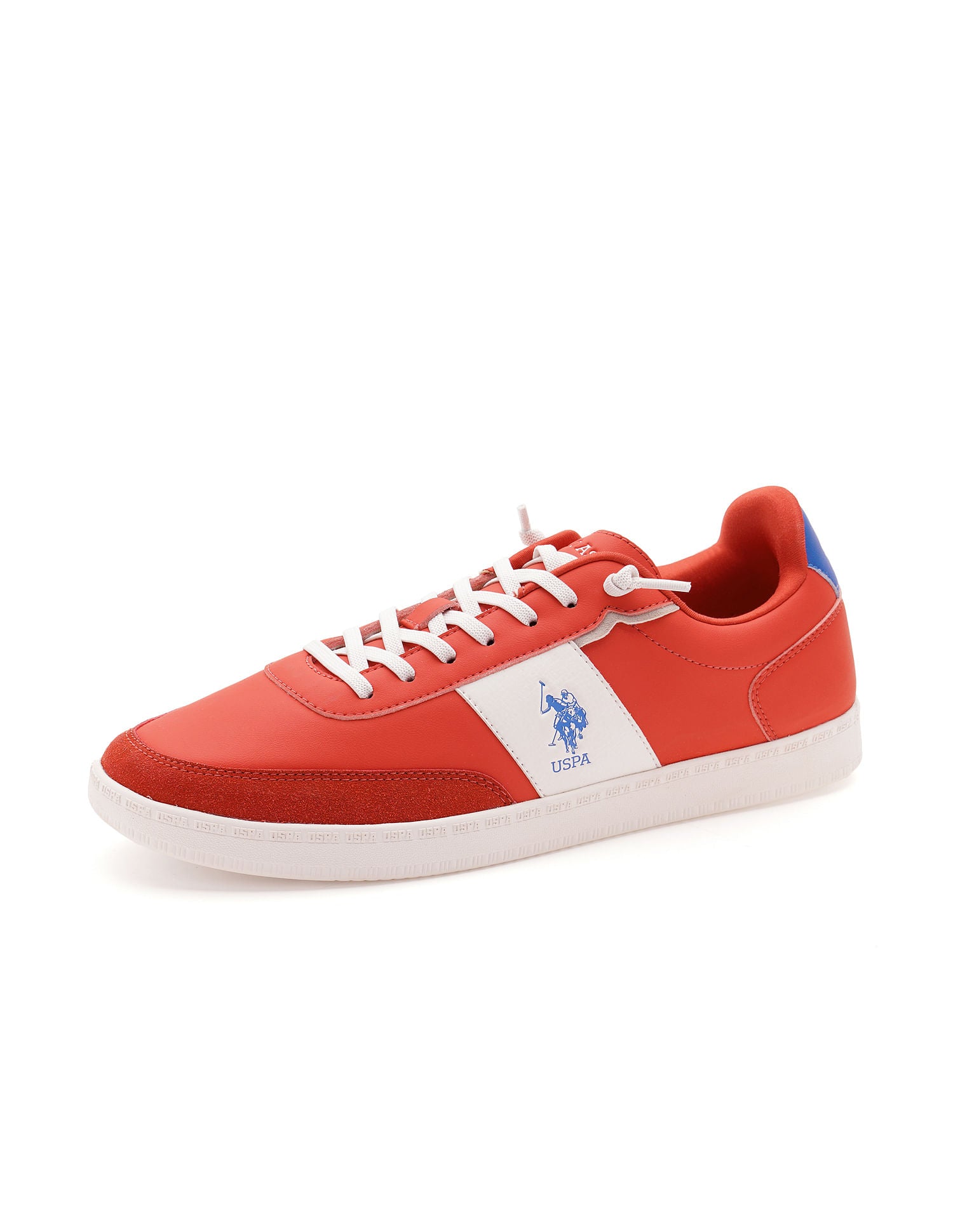 Men Milton Colourblocked Sneakers Red - U.S. POLO ASSN. | Large