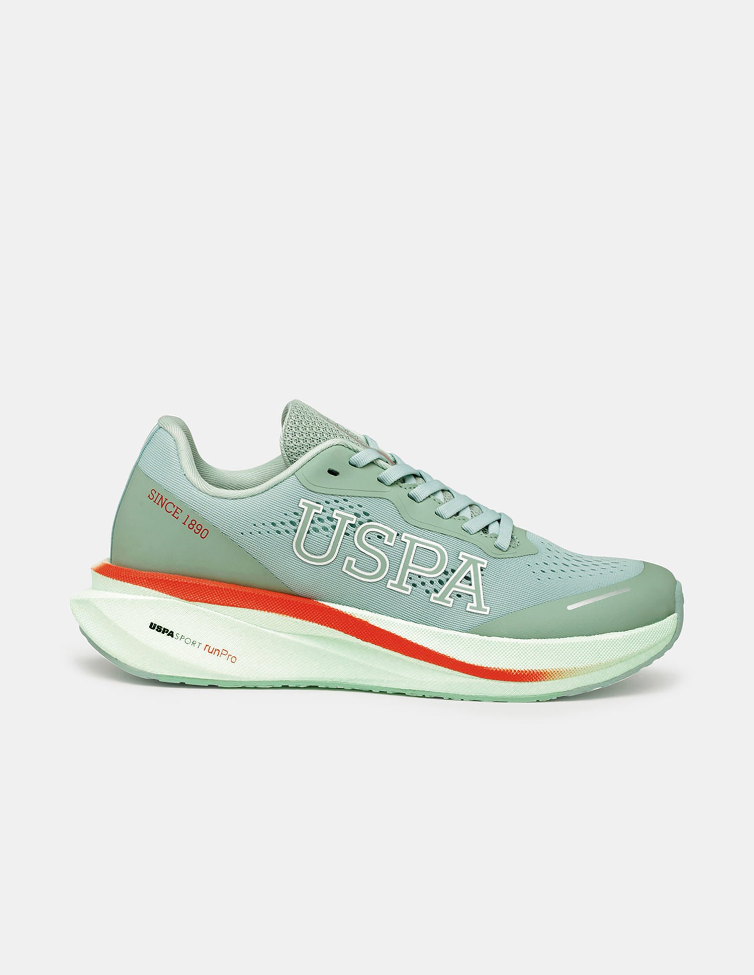 Men Rainer USPA Sport Runpro Running Shoes Light Green - U.S. Polo Assn. India | Large
