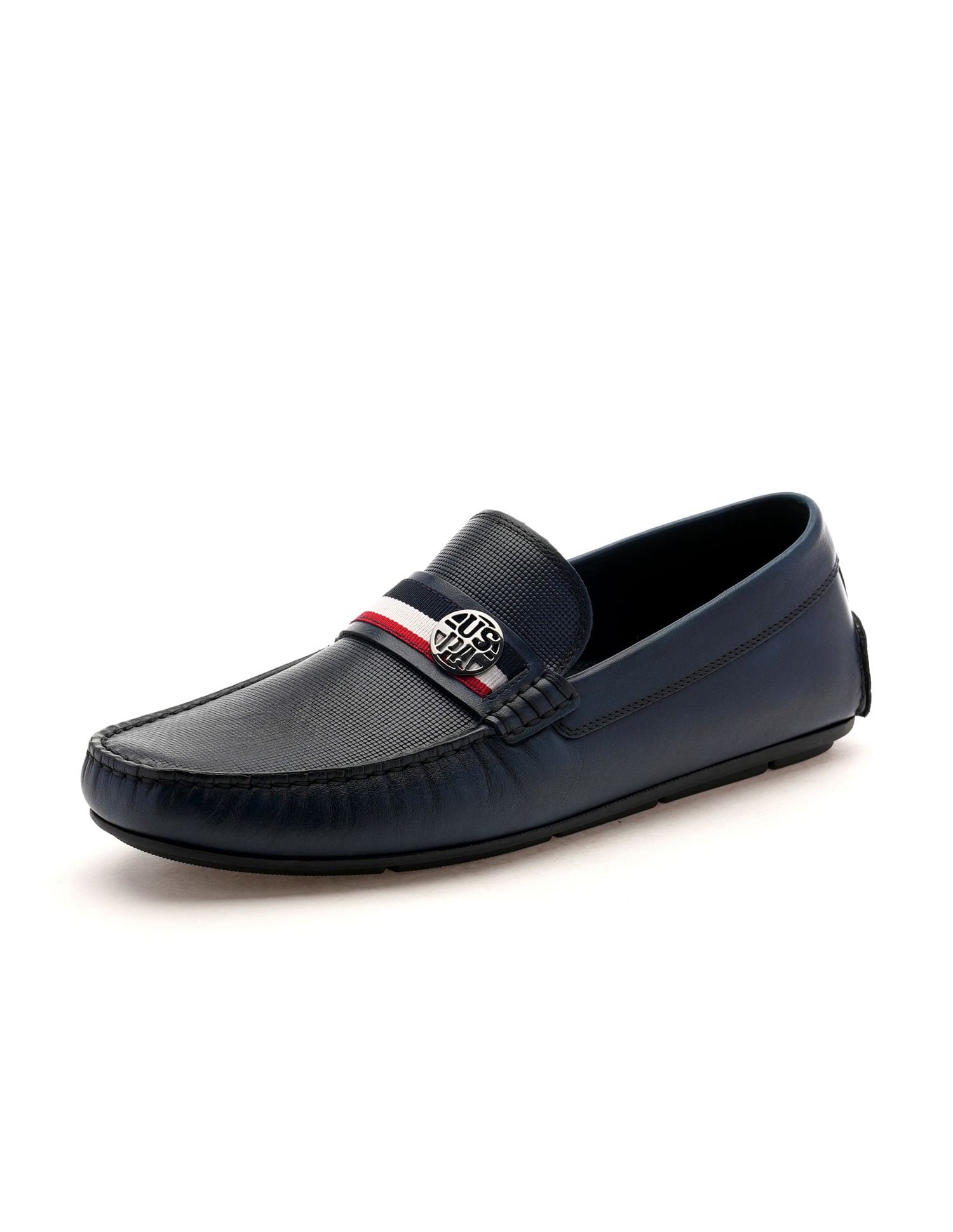 Men Solid Denly Loafers Navy - U.S. Polo Assn. India | Large