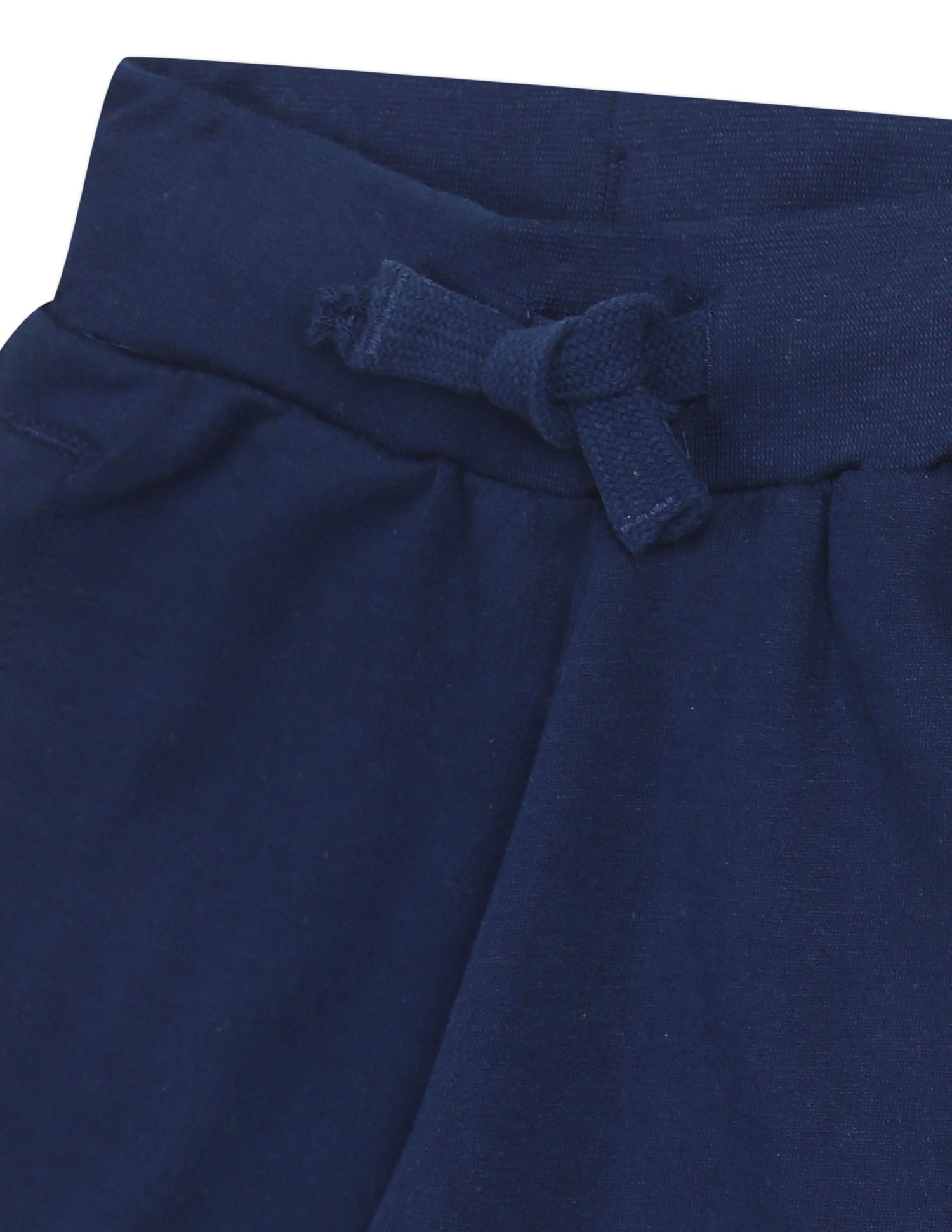 Boys Assorted Mid Rise Knit Shorts - Pack Of 2 Navy and Yellow - U.S. Polo Assn. India | Large