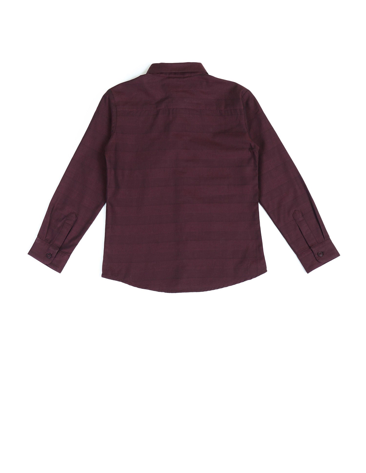 Regular Fit Dobby Shirt Maroon - U.S. Polo Assn. India | Large