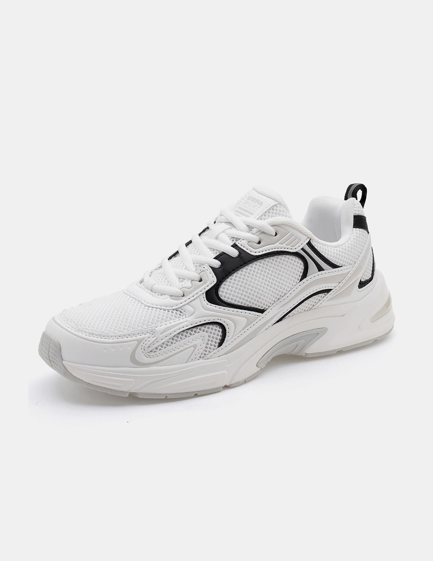 Men Santiago Colour Blocked Sneakers White - U.S. POLO ASSN. | Large