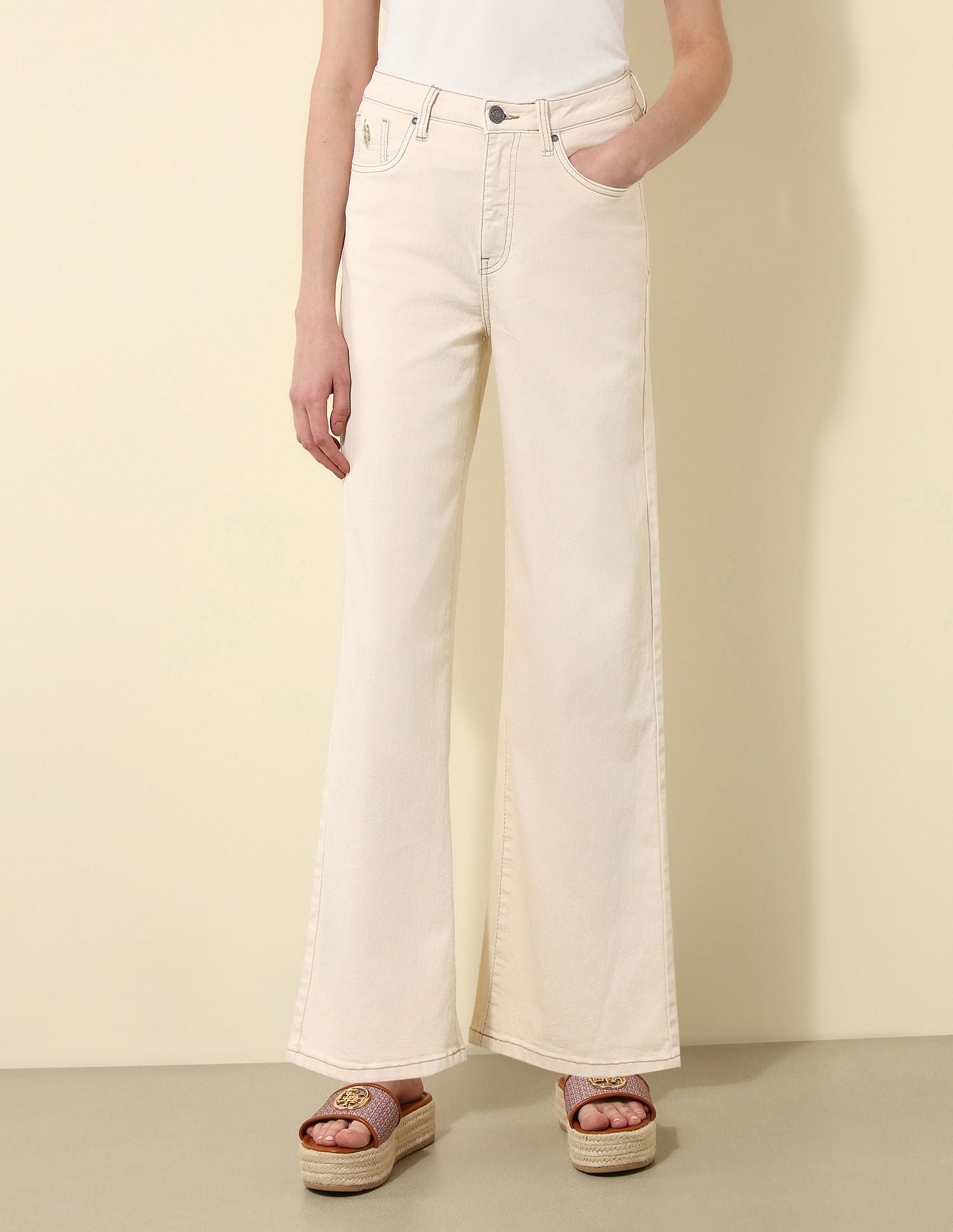 Regular Fit Solid T-Shirt Dark Green - U.S. POLO ASSN. | Large