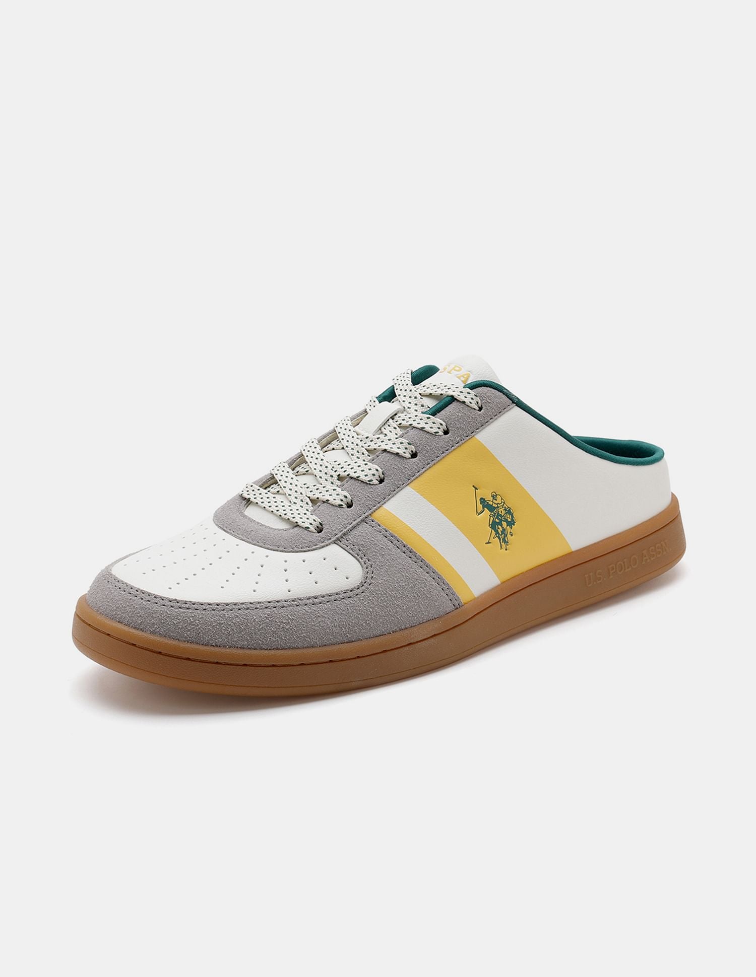 Men Camon Low Top Sneakers Yellow - U.S. POLO ASSN. | Large