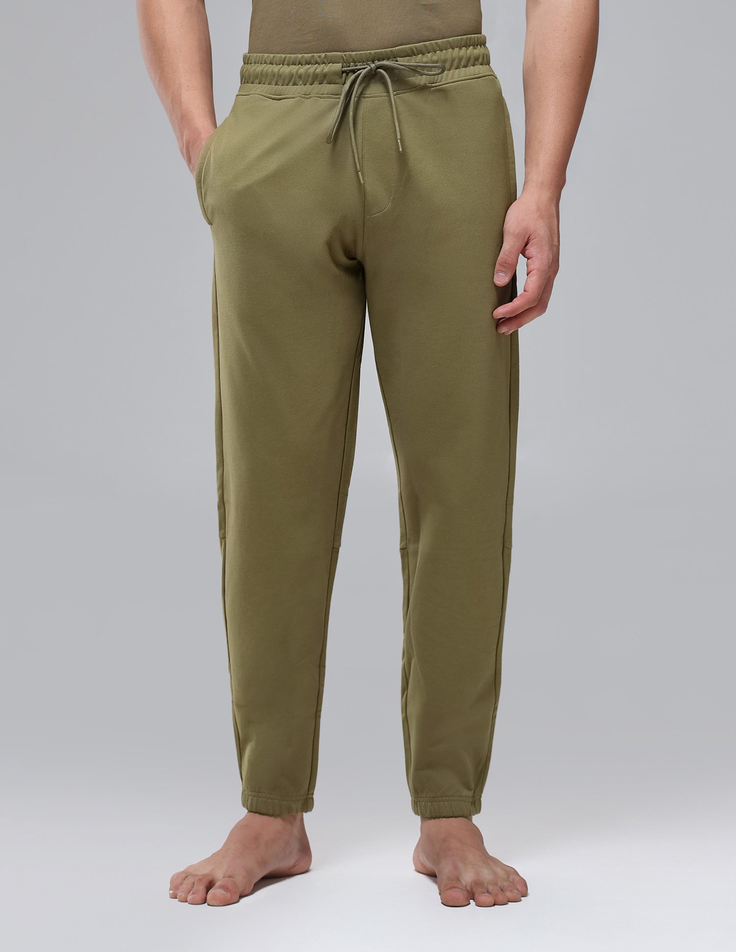 Breathable Relaxed Fit OJ010 Lounge Joggers Martin Olive - U.S. Polo Assn. India | Large