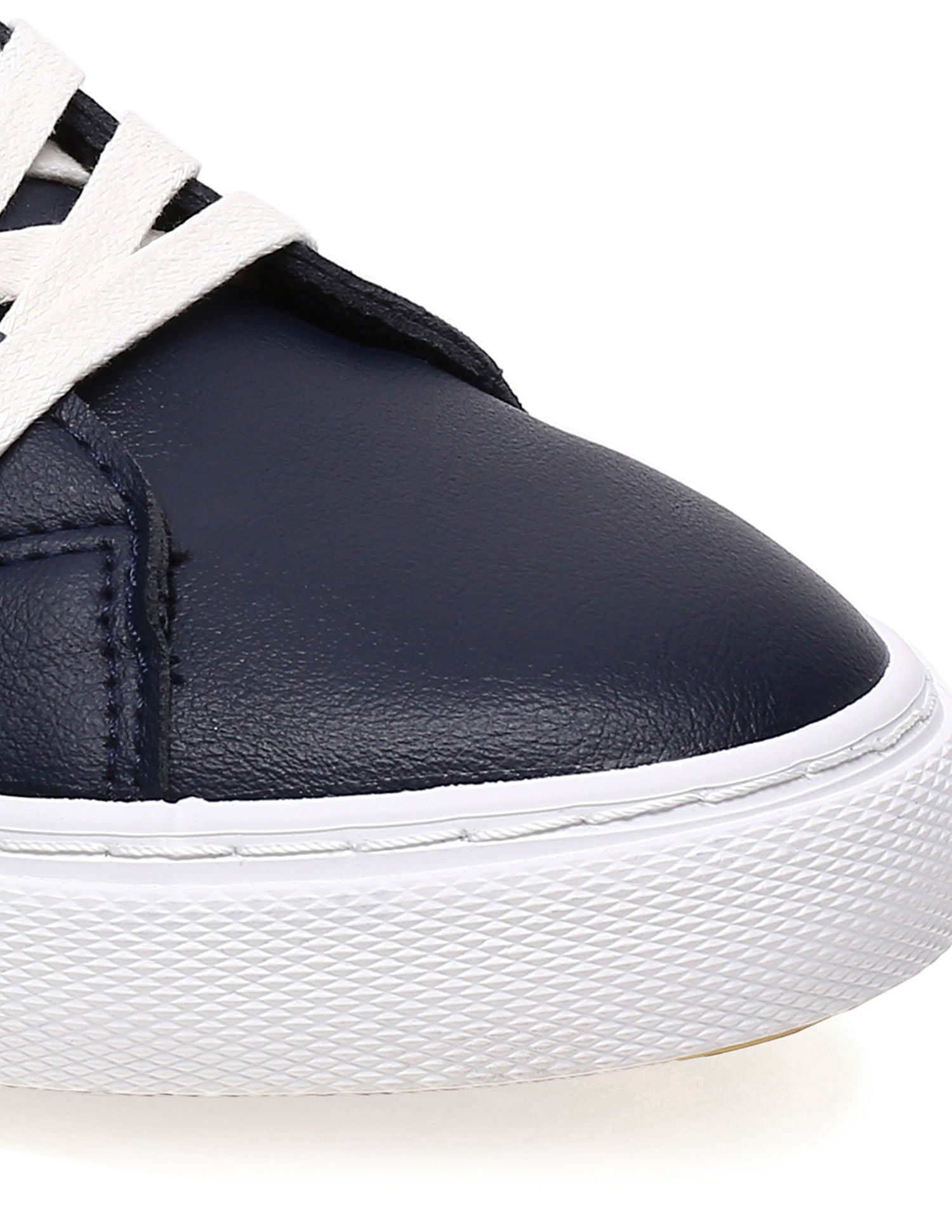 Brand Print Contrast Sole Wylde Sneakers Navy - U.S. Polo Assn. India | Large