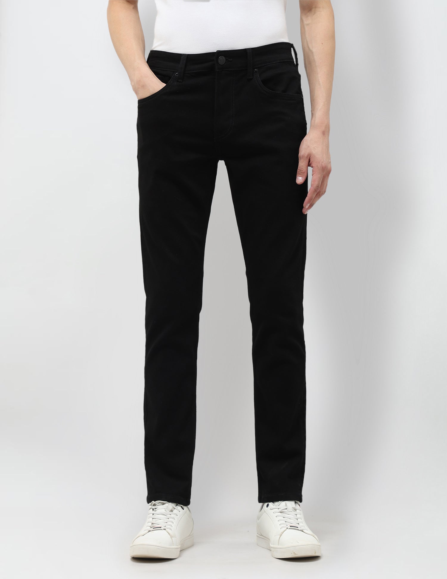 Brandon Slim Tapered Fit Black Jeans Black - U.S. POLO ASSN. | Large