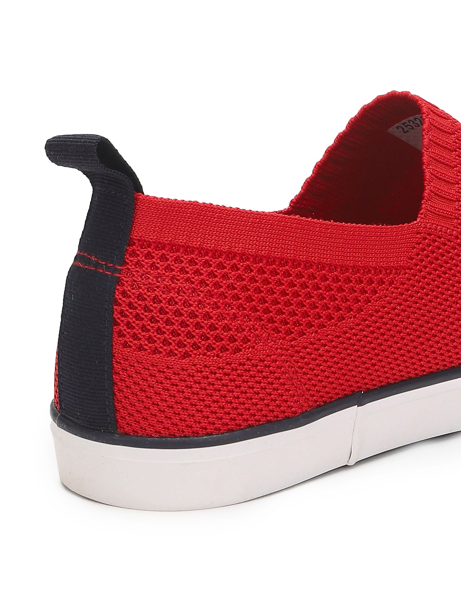Men Low Top Premium Knit Octavia Slip On Shoes Red - U.S. Polo Assn. India | Large