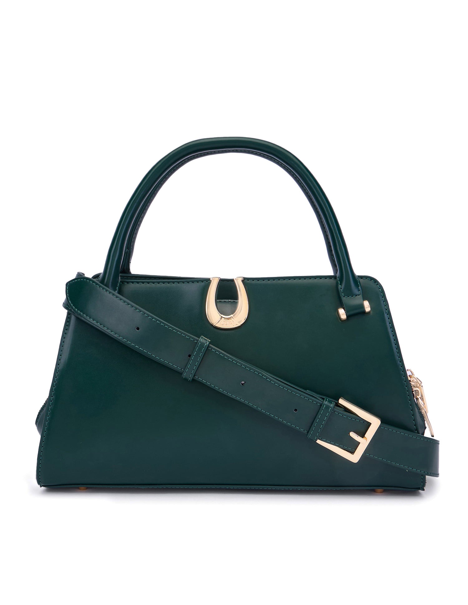 Cady Satchel Bag Dark Green - U.S. Polo Assn. India | Large