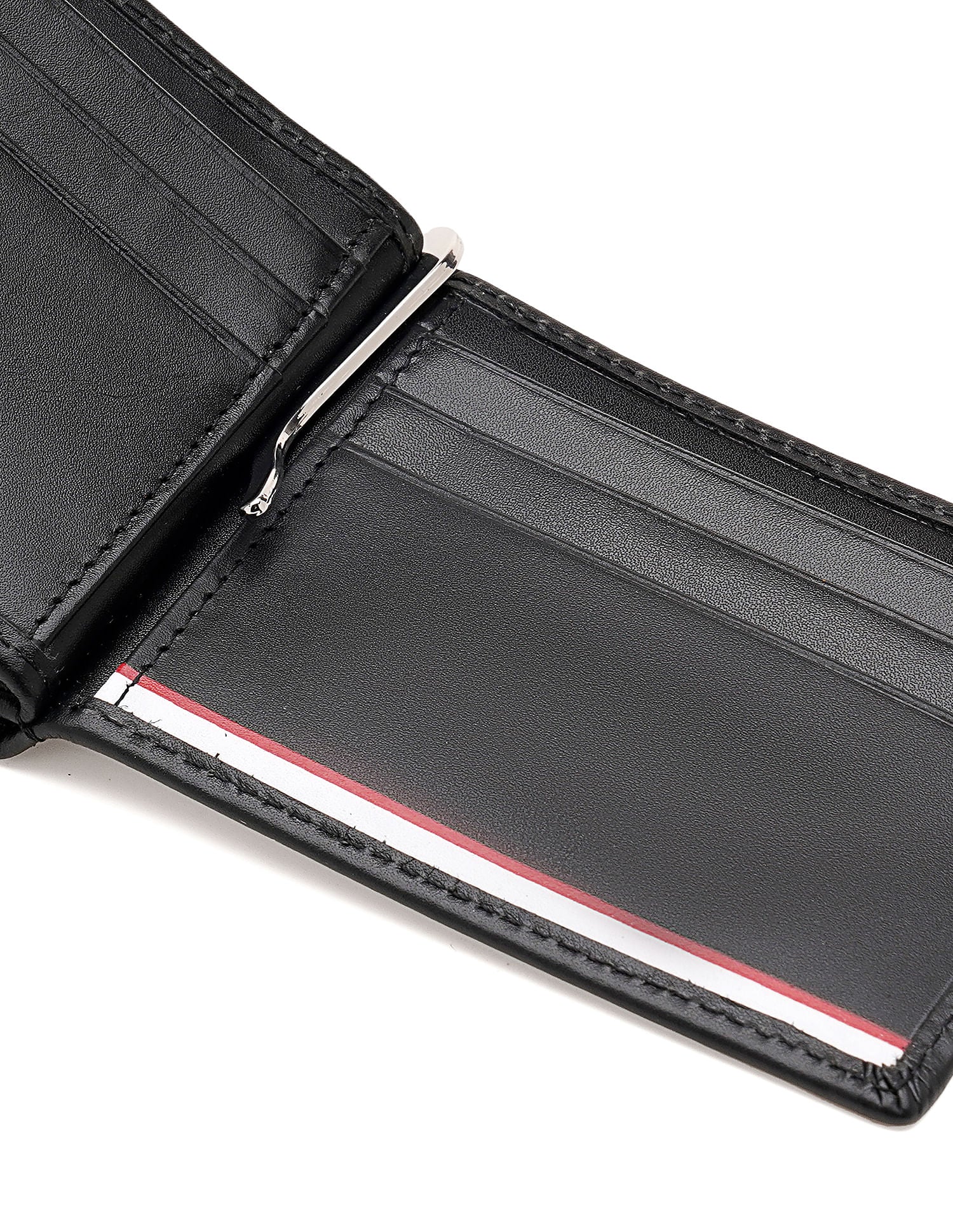 Men Trigger Textured Bi-Fold Wallet Black - U.S. POLO ASSN. | Large