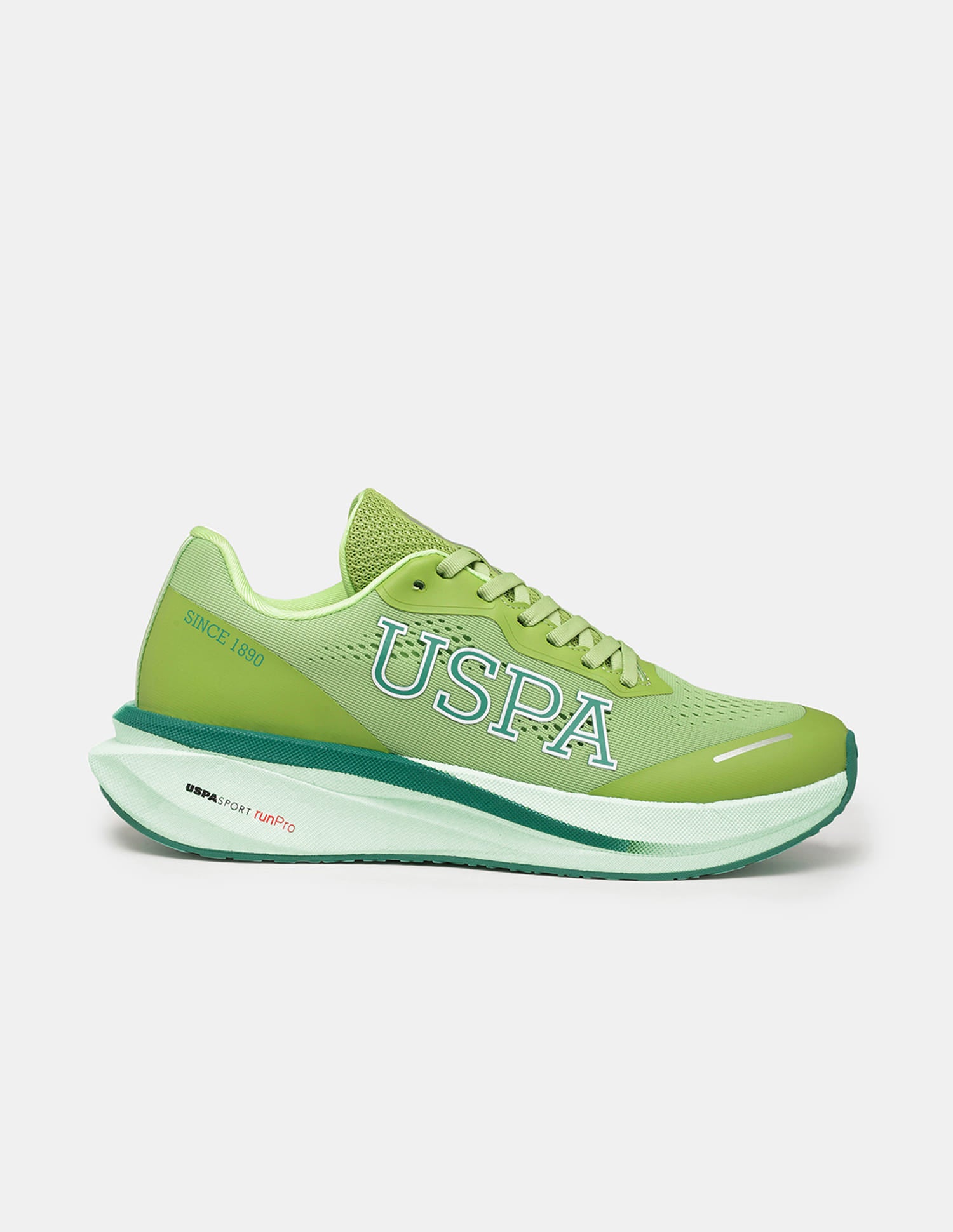 Men Rainer USPA Sport Runpro Running Shoes Green - U.S. Polo Assn. India | Large