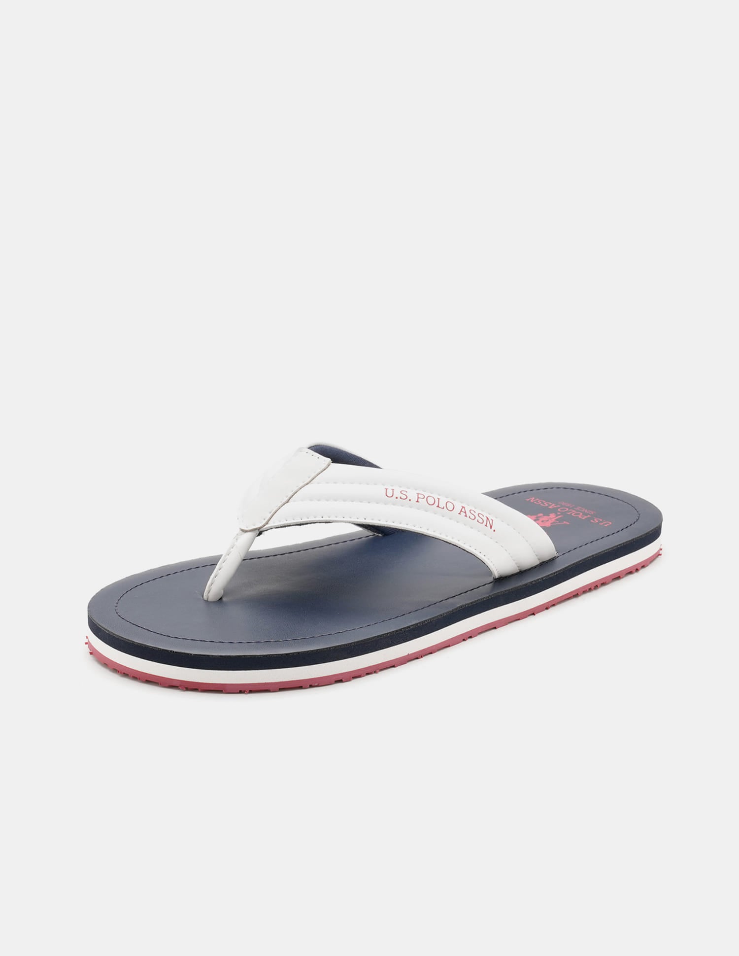 Men V-Strap Roy Flip Flops Navy - U.S. Polo Assn. India | Large