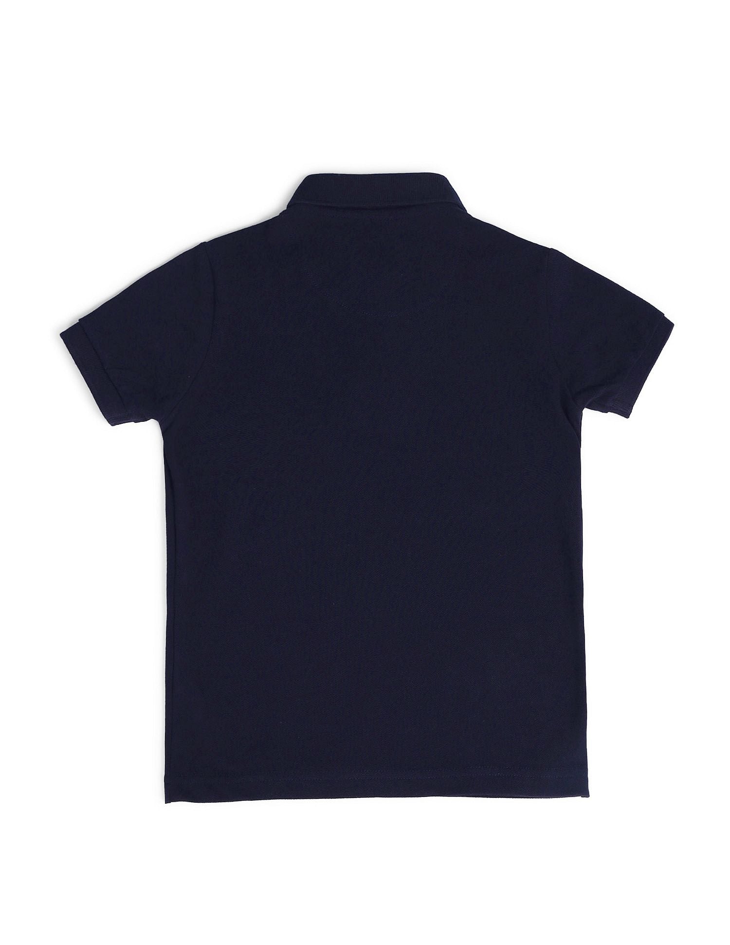 Boys Solid Polo Shirt Navy - U.S. Polo Assn. India | Large