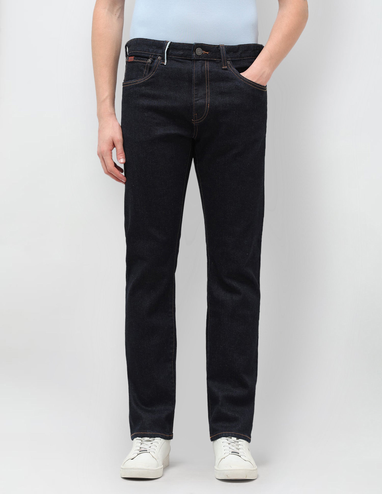 Harold Slim Straight Fit Blue Jeans Blue - U.S. POLO ASSN. | Large