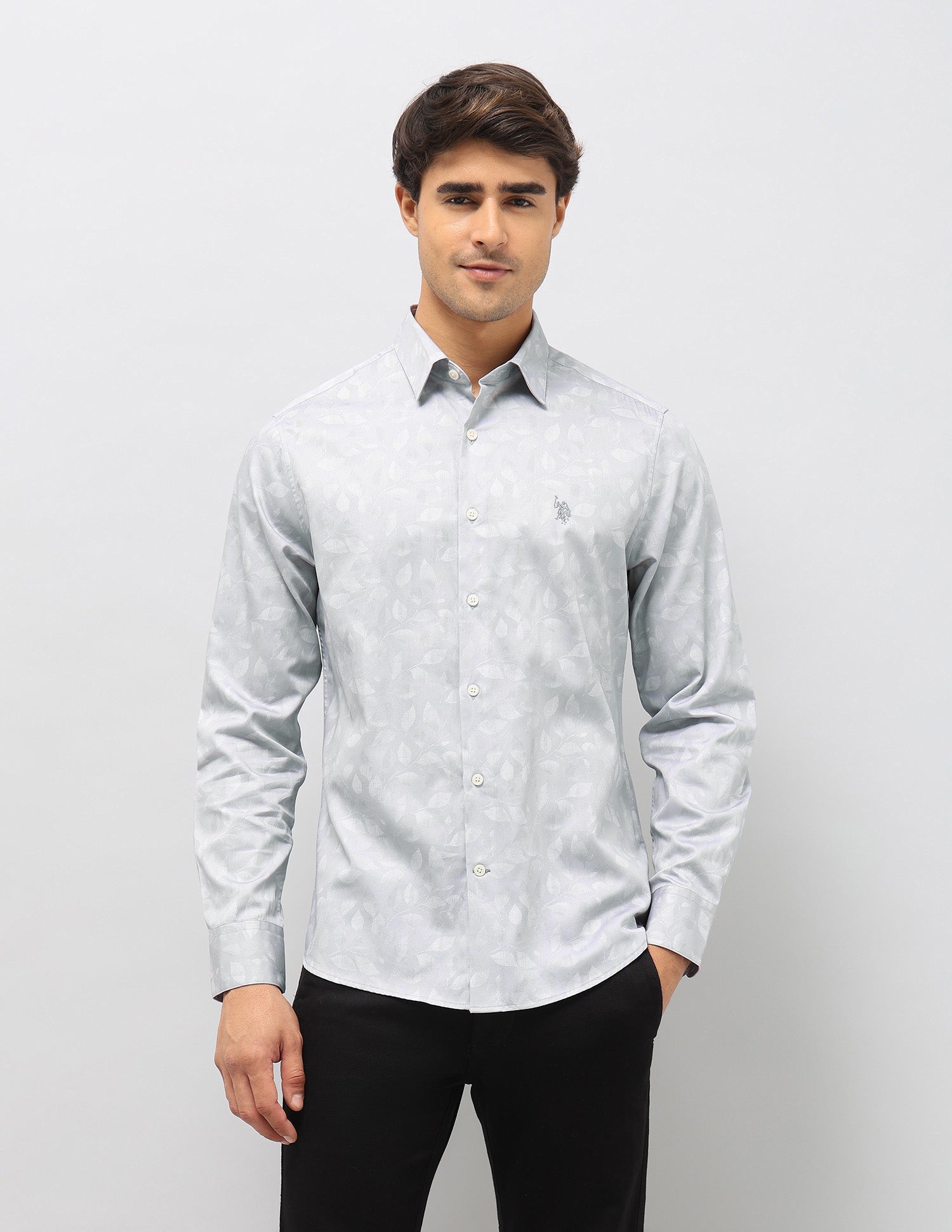 All Over Printed Pure Cotton Shirt