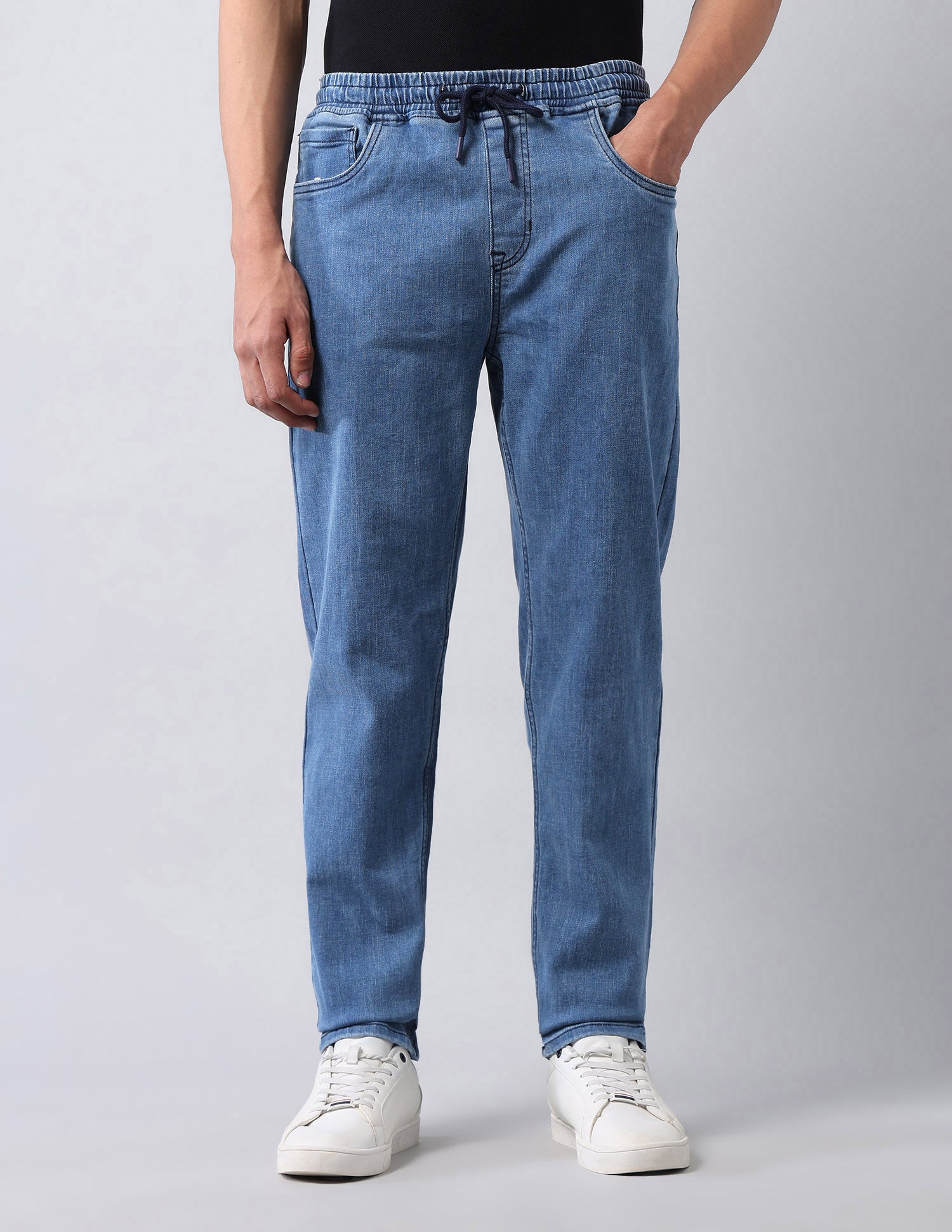 Jogger Regular Fit Blue Jeans Blue - U.S. Polo Assn. India | Large