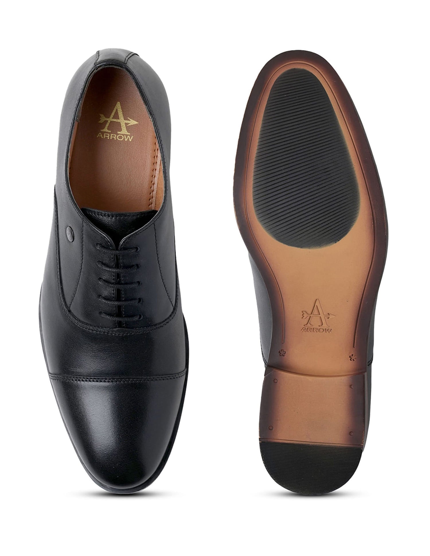 Orion 3.0 Leather Shoes Black - U.S. Polo Assn. India | Large