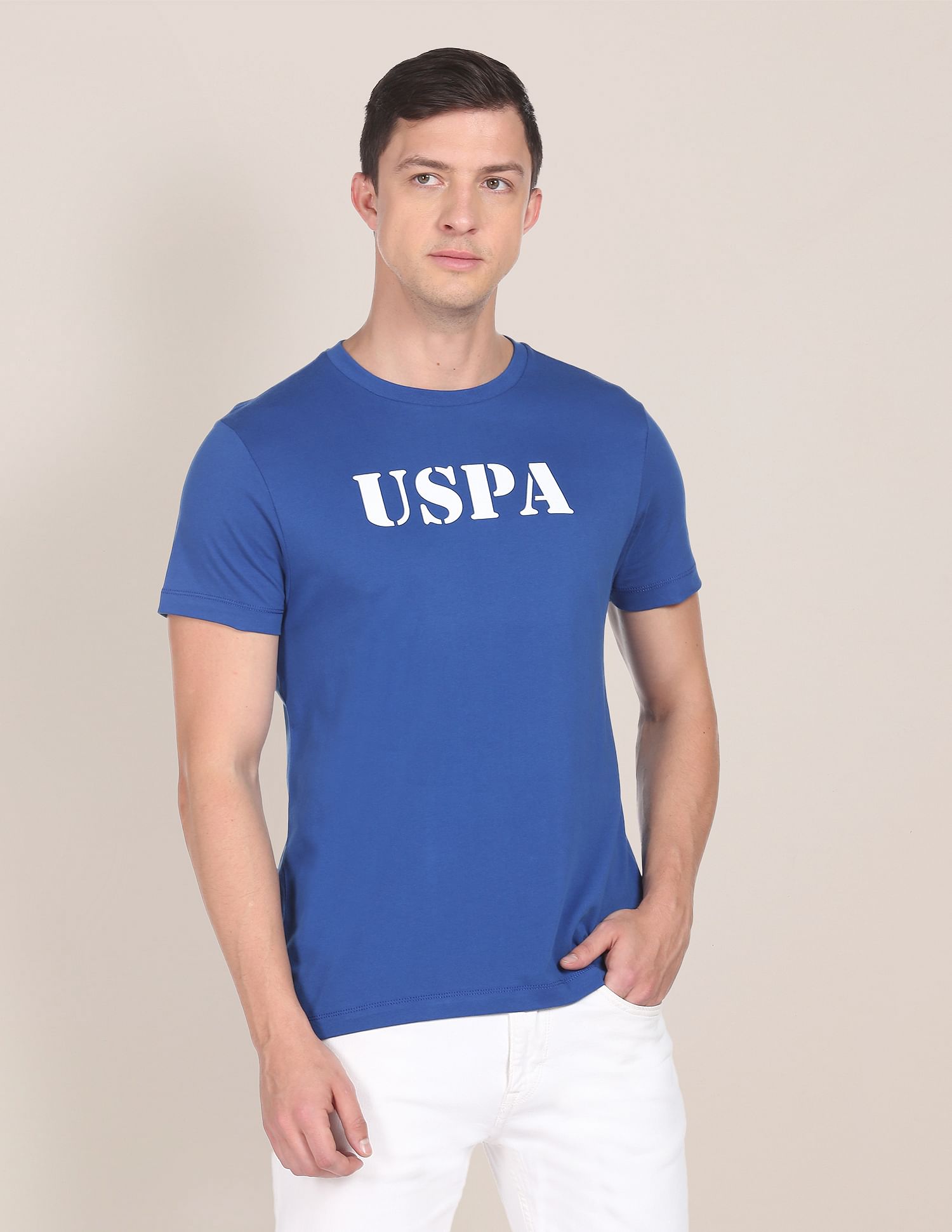 Contrast Logo T-Shirt – U.S. Polo Assn. India