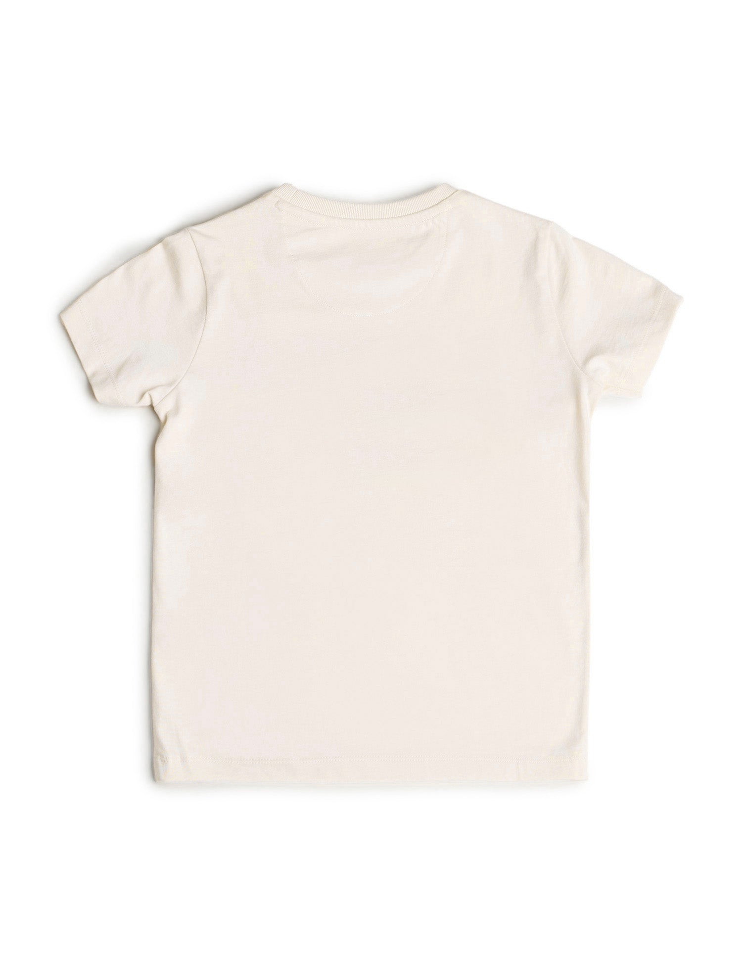 Boys Brand Printed Regular Fit T-Shirt Beige - U.S. POLO ASSN. | Large