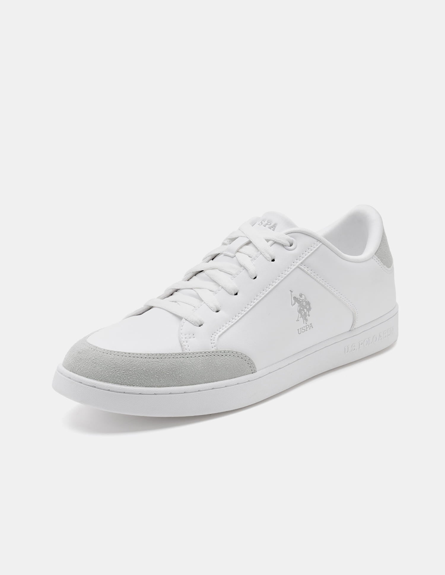 Men Vancer 2.0 Colourblocked Sneakers White - U.S. Polo Assn. India | Large
