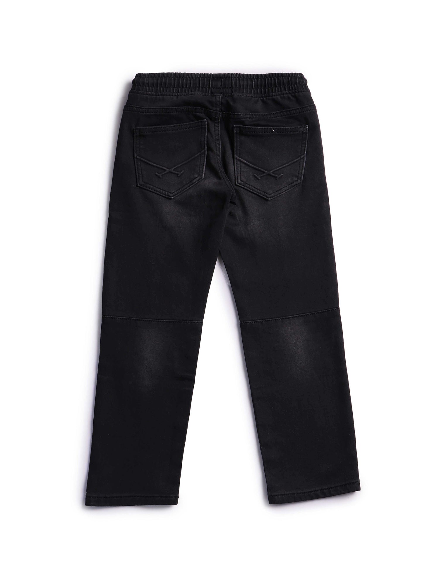 Boys Regular Fit Whiskered Jeans Black - U.S. POLO ASSN. | Large