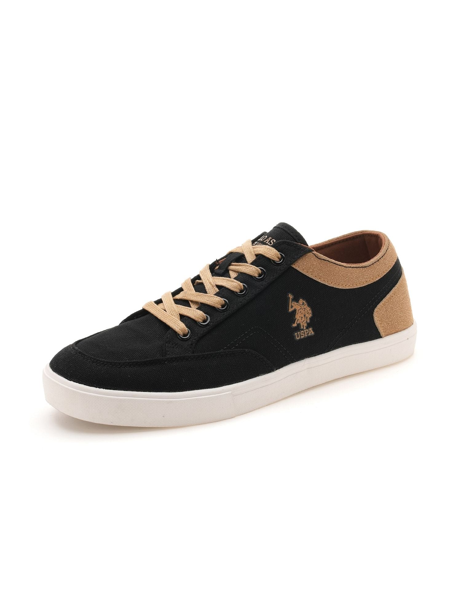 Men Monton 6.0 Colourblocked Sneakers Black - U.S. POLO ASSN. | Large