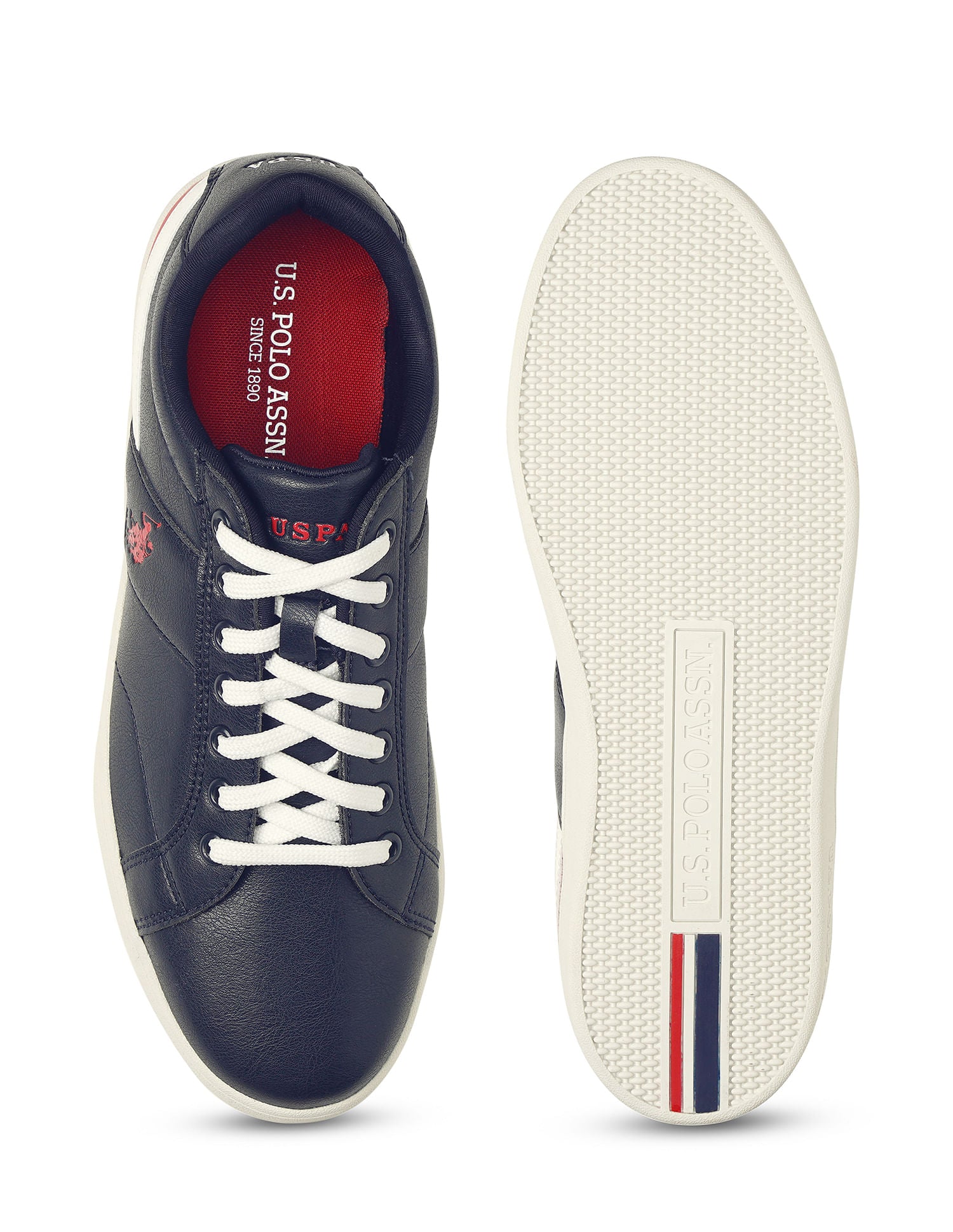 Men Colour Block Salvin 2.0 Sneakers Navy - U.S. POLO ASSN. | Large