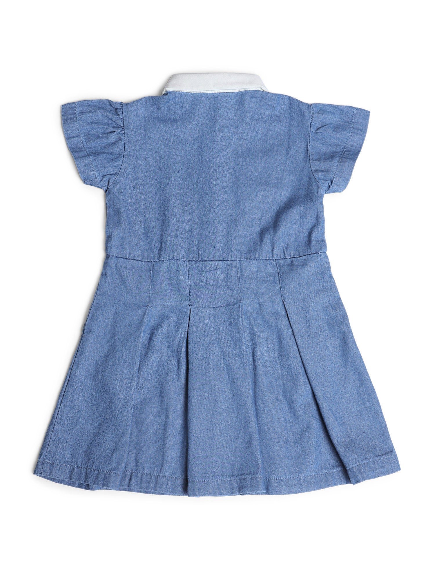 Girls Denim Shirt Dress Blue - U.S. Polo Assn. India | Large