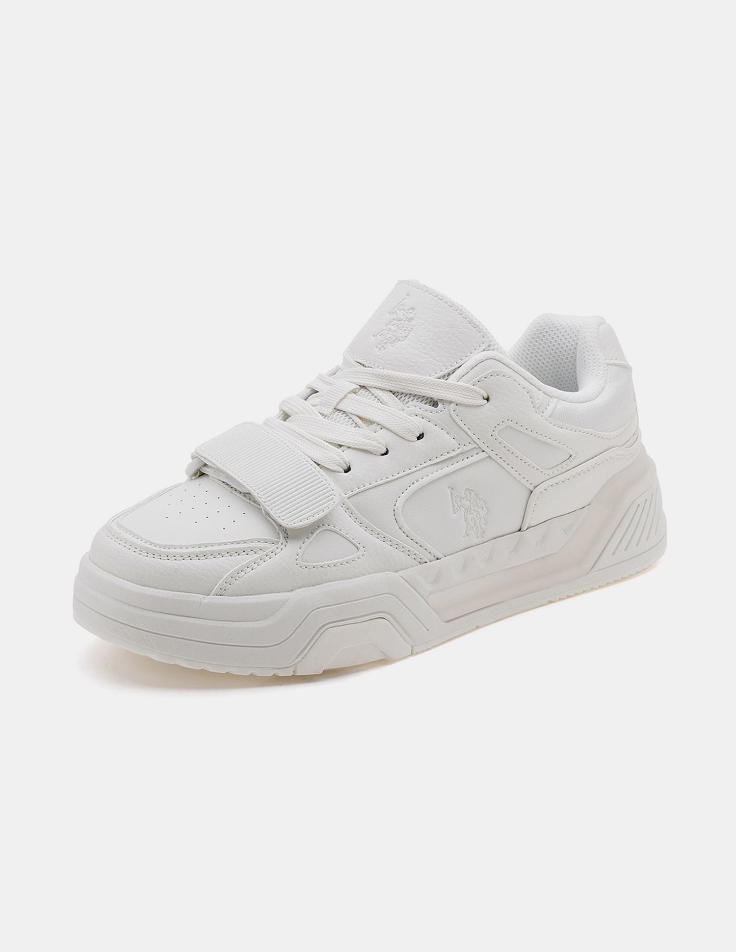 Men Low Top Mark Sneakers Cream - U.S. Polo Assn. India | Large