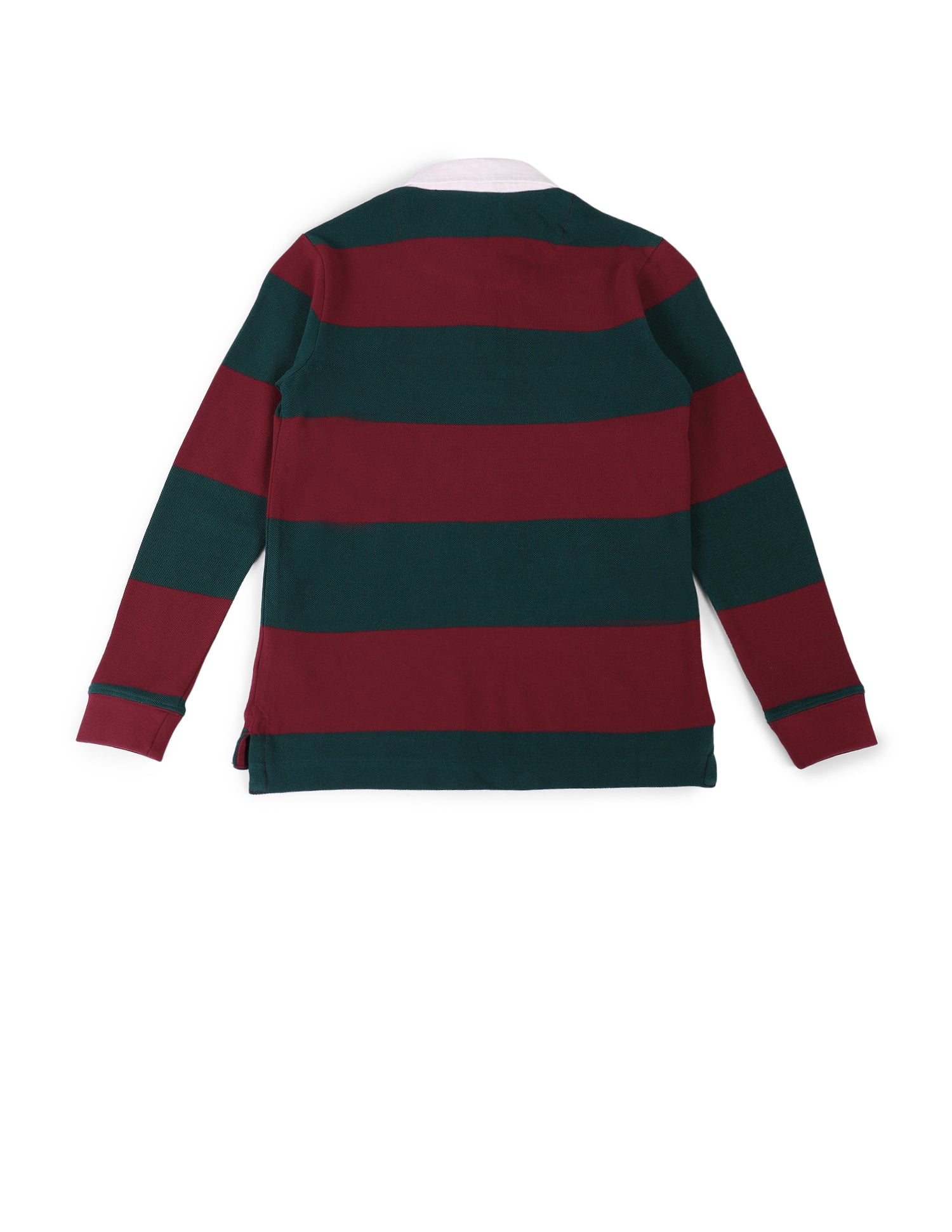 Boys Colourblock Pattern Regular Fit Polo Shirt Botanical Garden - U.S. POLO ASSN. | Large