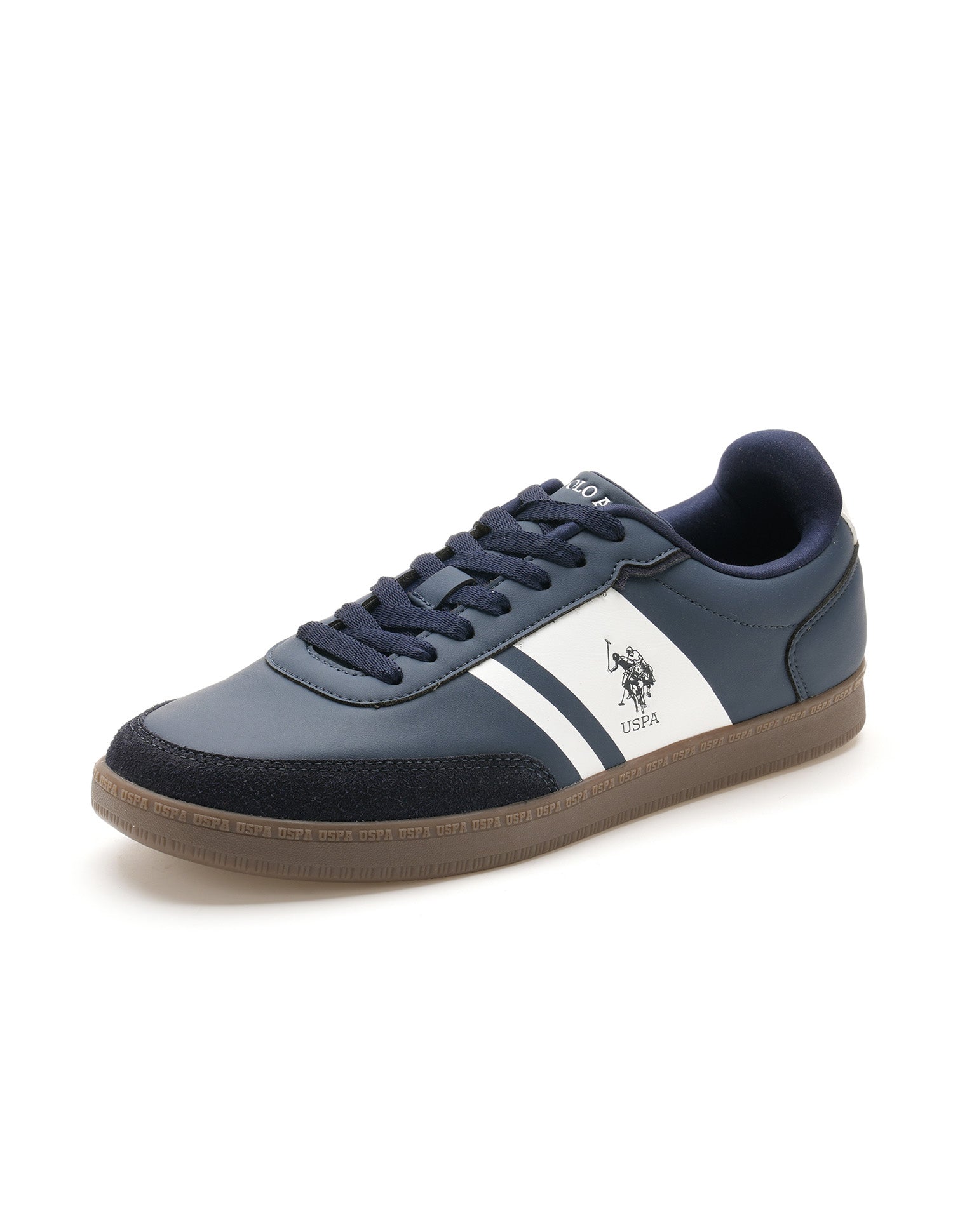 Men Hilton Colourblocked Sneakers Navy - U.S. POLO ASSN. | Large
