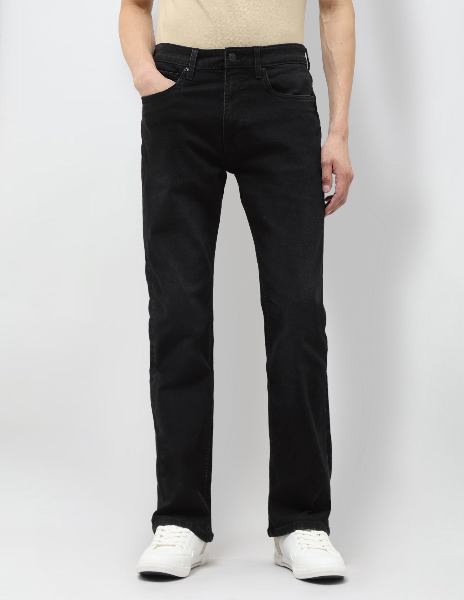 Connor Bootcut Black Jeans Black - U.S. POLO ASSN. | Large