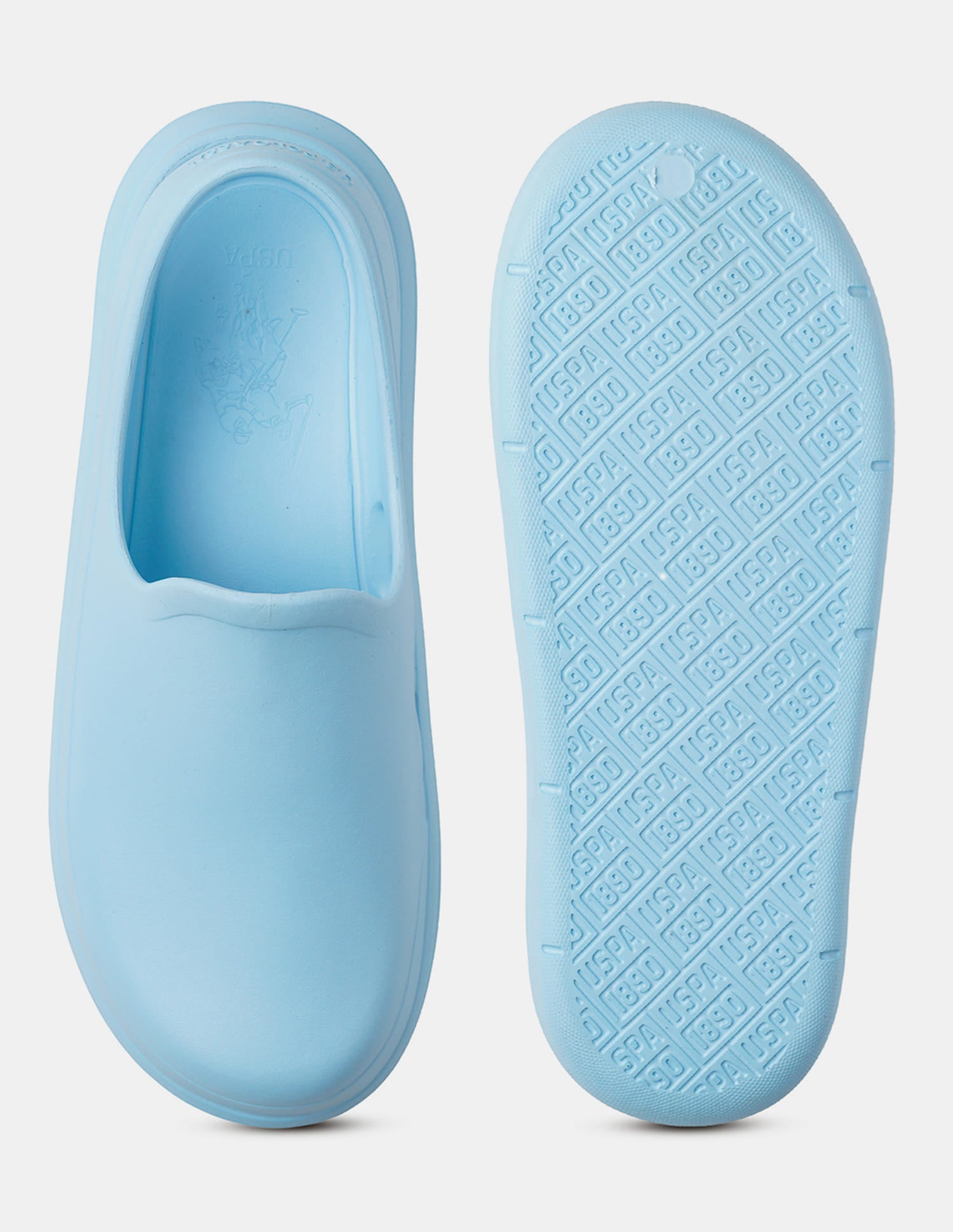 Men Neto Foam Walk Clogs Blue - U.S. Polo Assn. India | Large