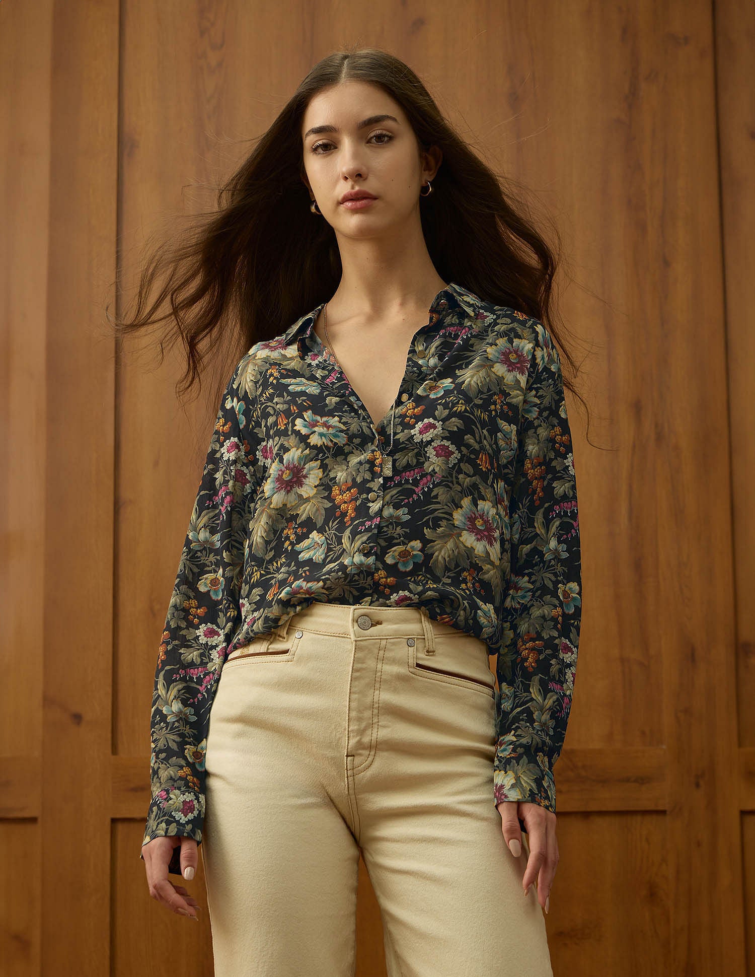 Regular Fit Floral Printed Shirt Multi-colour - U.S. POLO ASSN. | Large