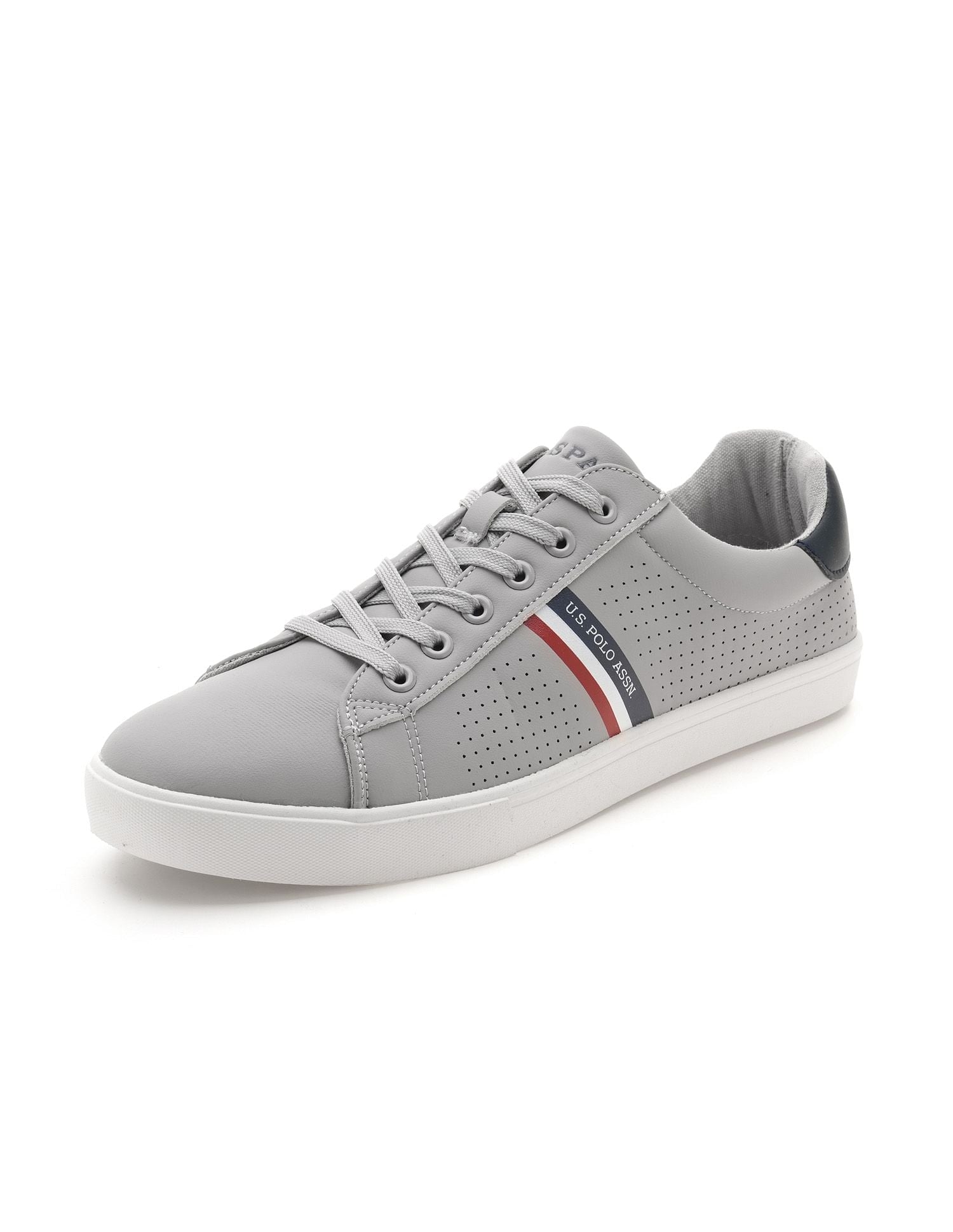 Men Capron 3.0 Solid Sneakers Light Grey - U.S. POLO ASSN. | Large