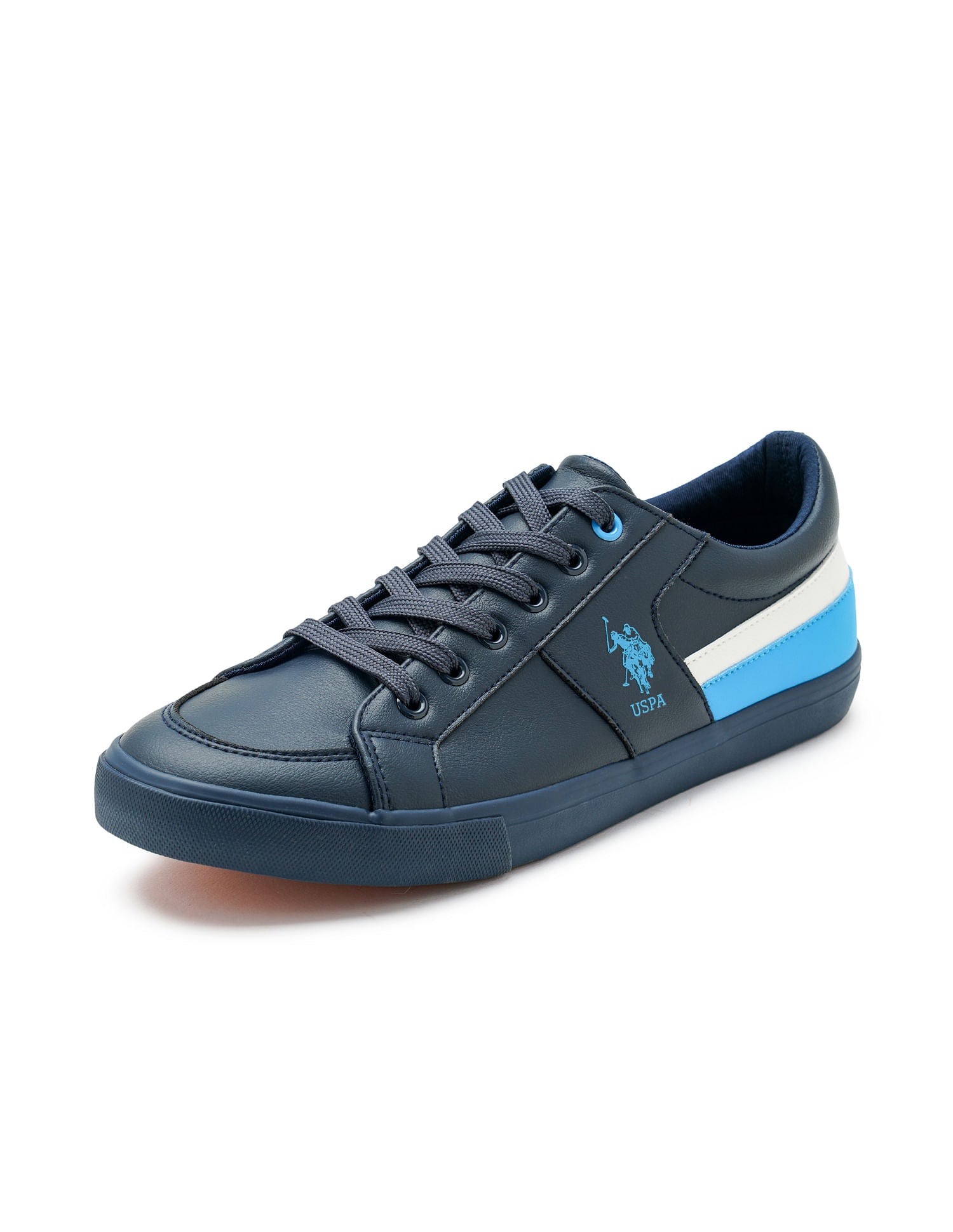Men Striped Clarkin 3.0 Sneakers Blue - U.S. Polo Assn. India | Large