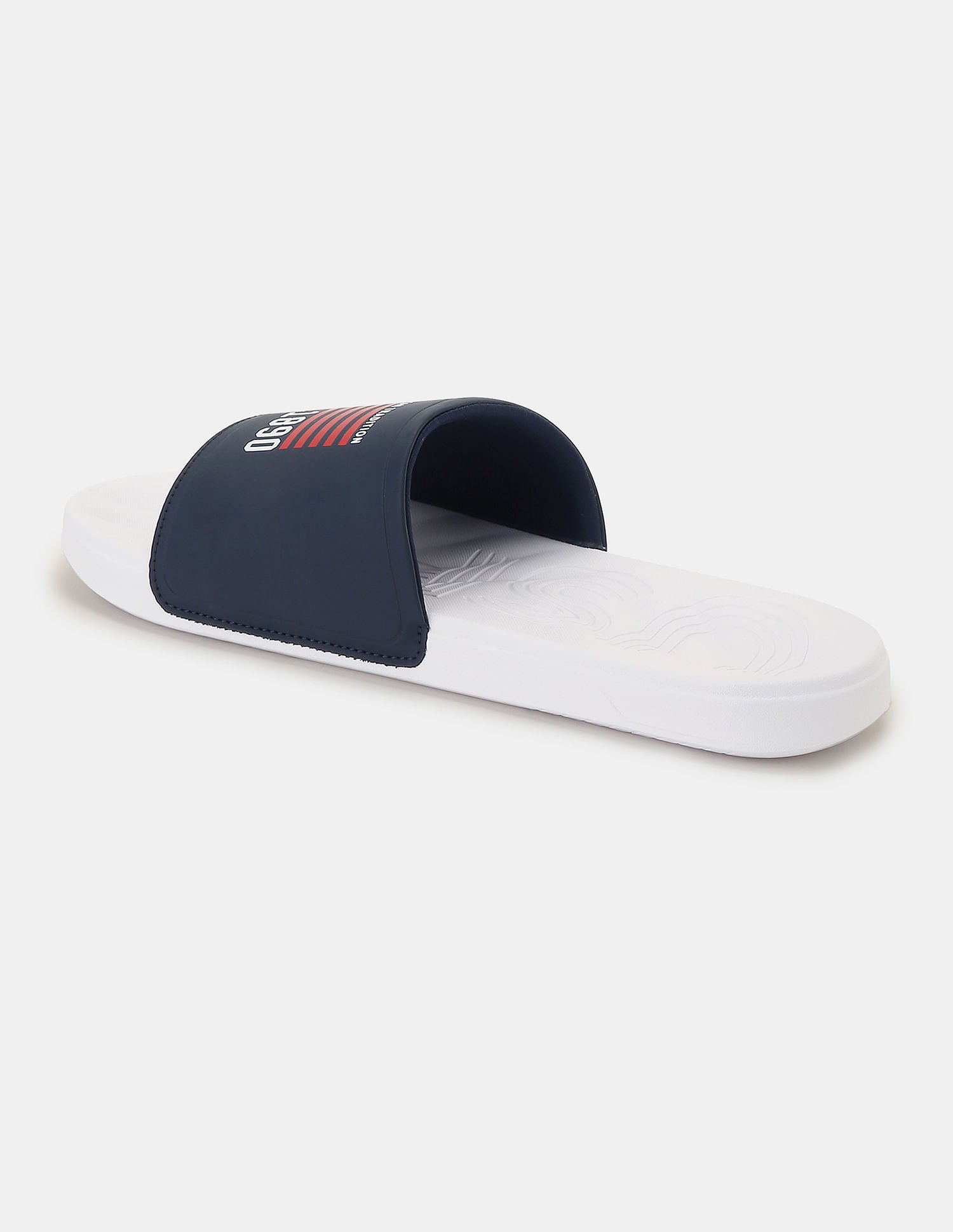 Men Axer Open Toe Slippers White - U.S. POLO ASSN. | Large