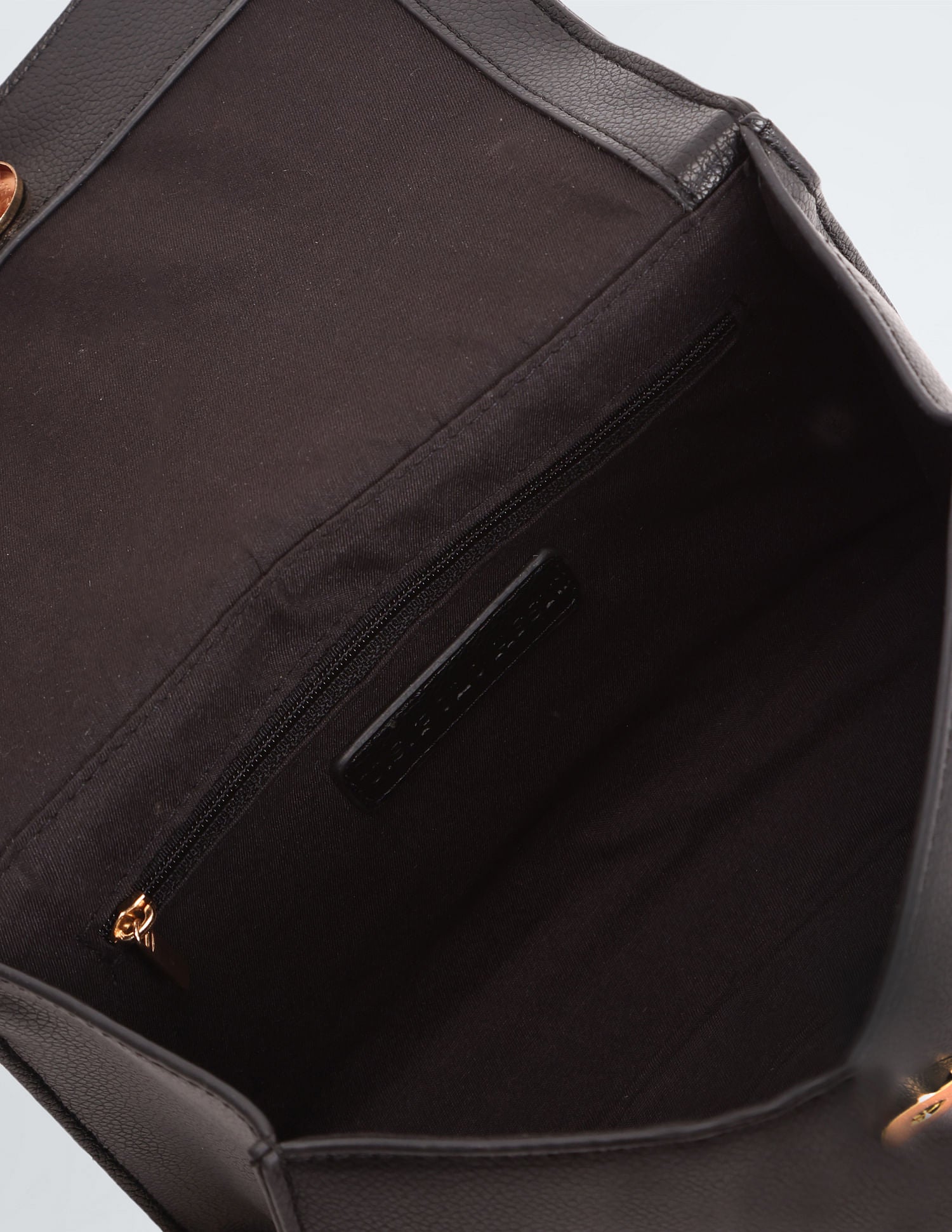 Flap Closure Metallic Logo Sling Bag Black - U.S. POLO ASSN. | Large